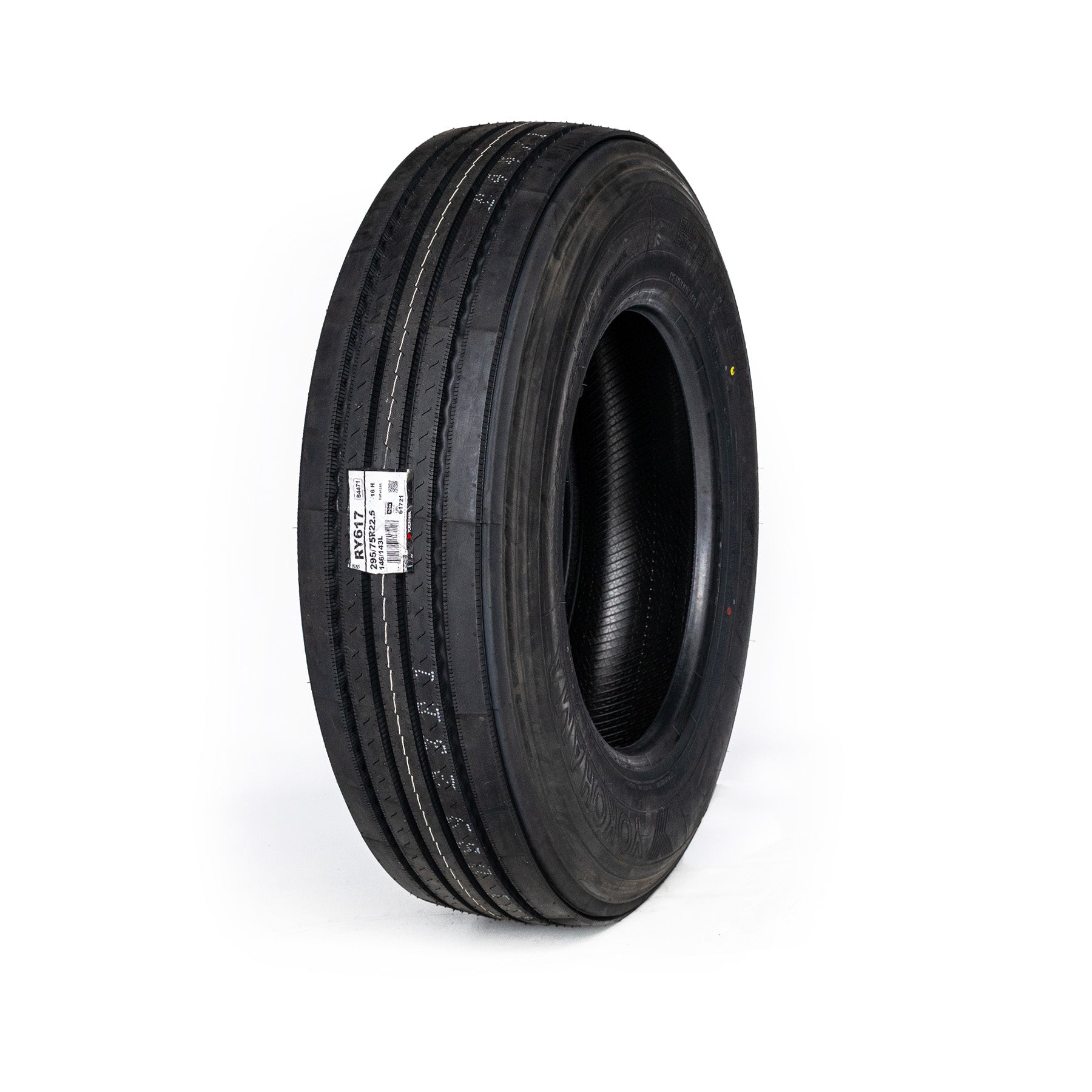 Yokohama Steer 16ply 295/75R22.5 Route One Trailers