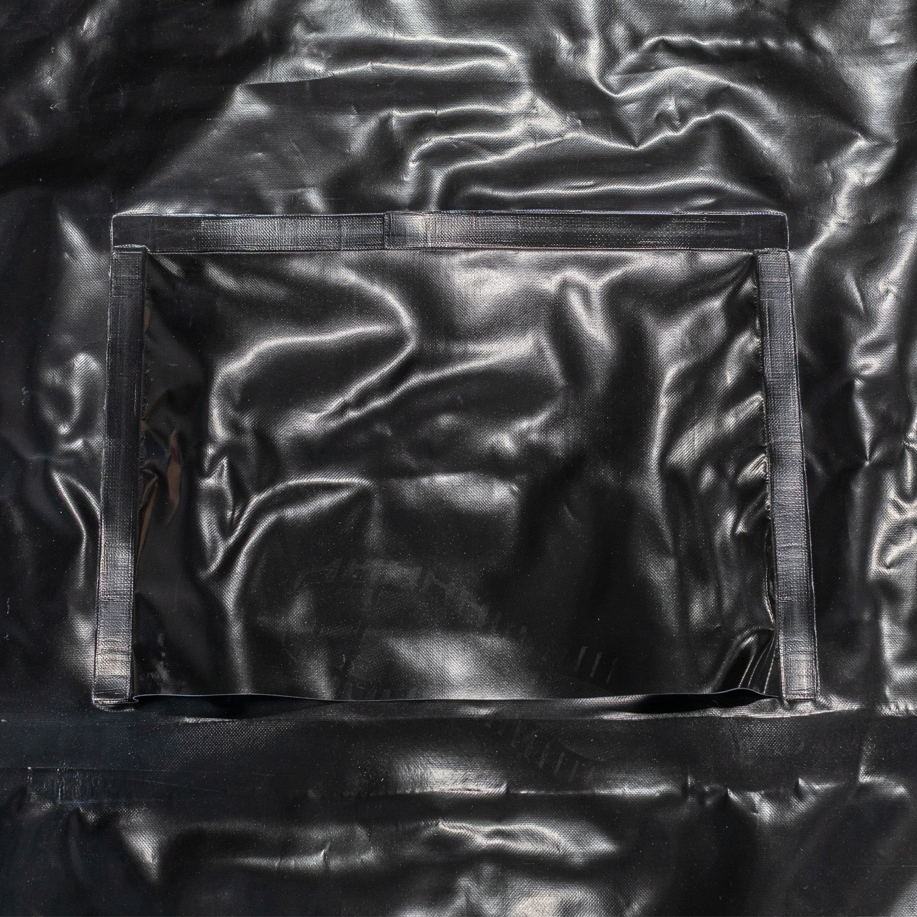 LCS: Rear curtain Roll 101" H System 107'' W Black Route One Trailers