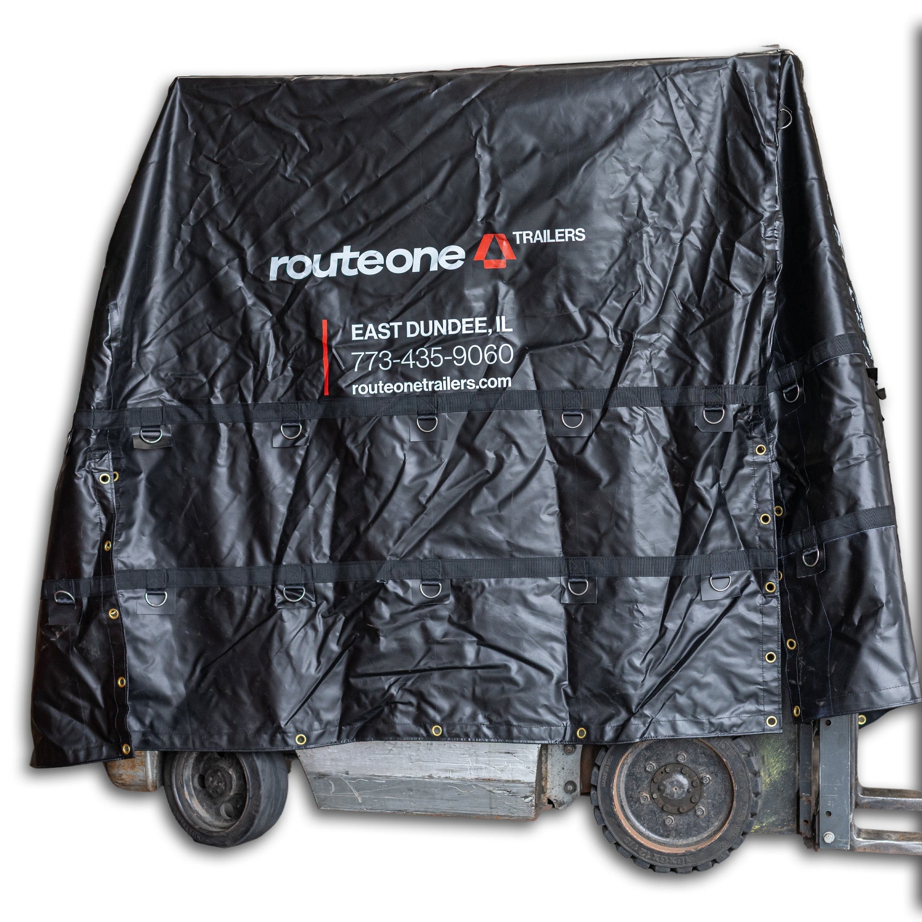 Coil Tarp 6' x 6' x 6' Route One Trailers