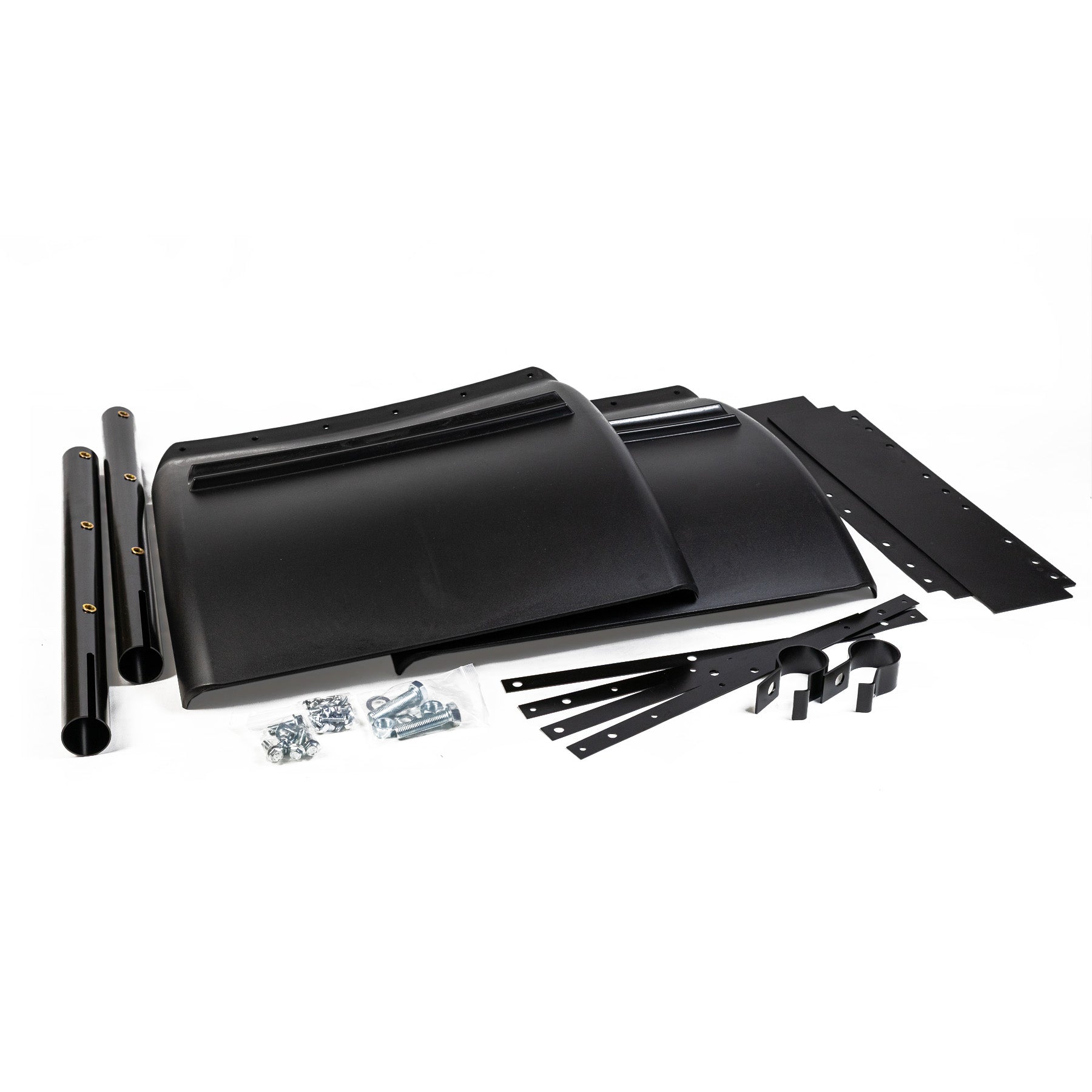 R1 Black Poly Quarter Fenders - 24" x 24" - Sold per pair Route One Trailers