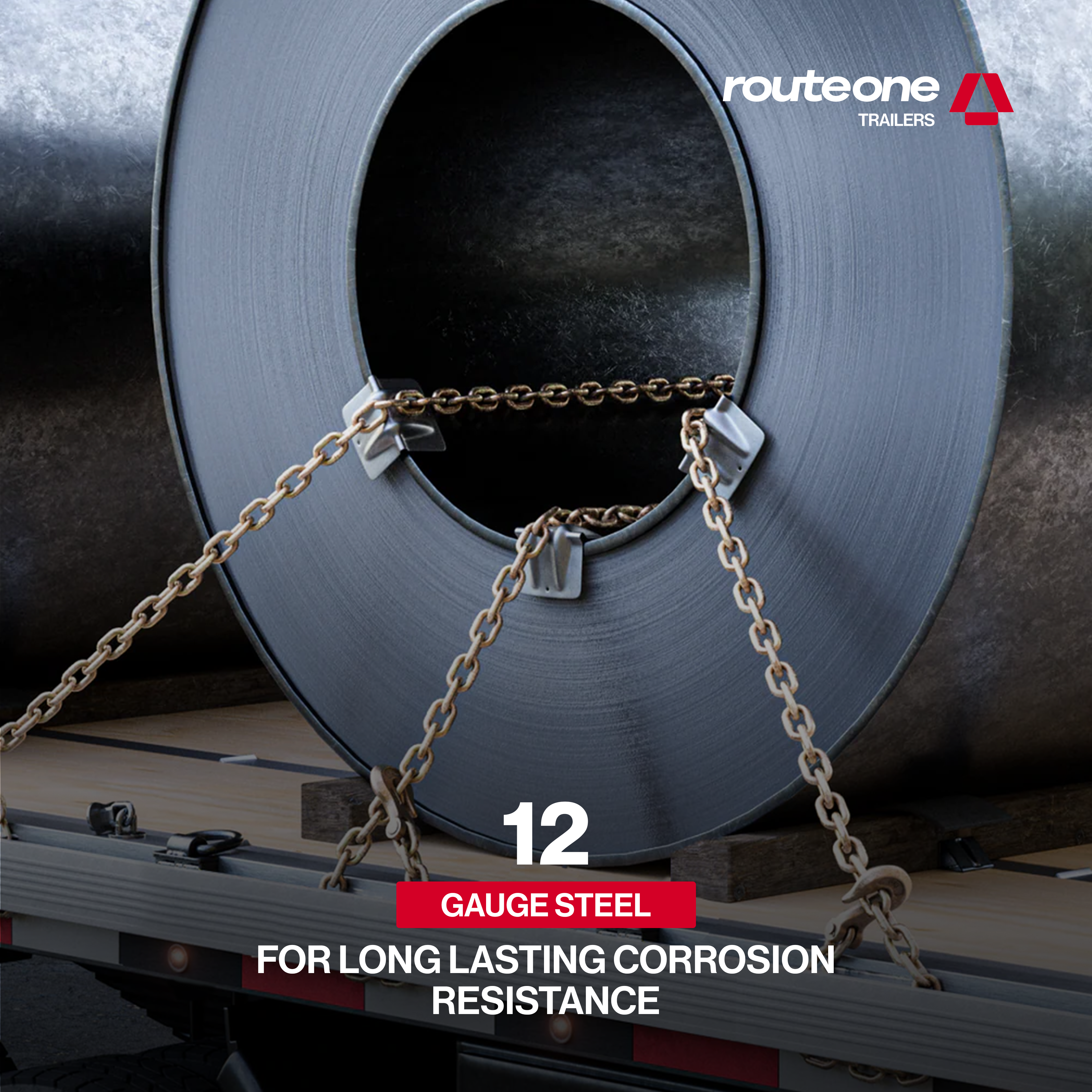 Steel Corner Protector 6" x 4" Route One Trailers