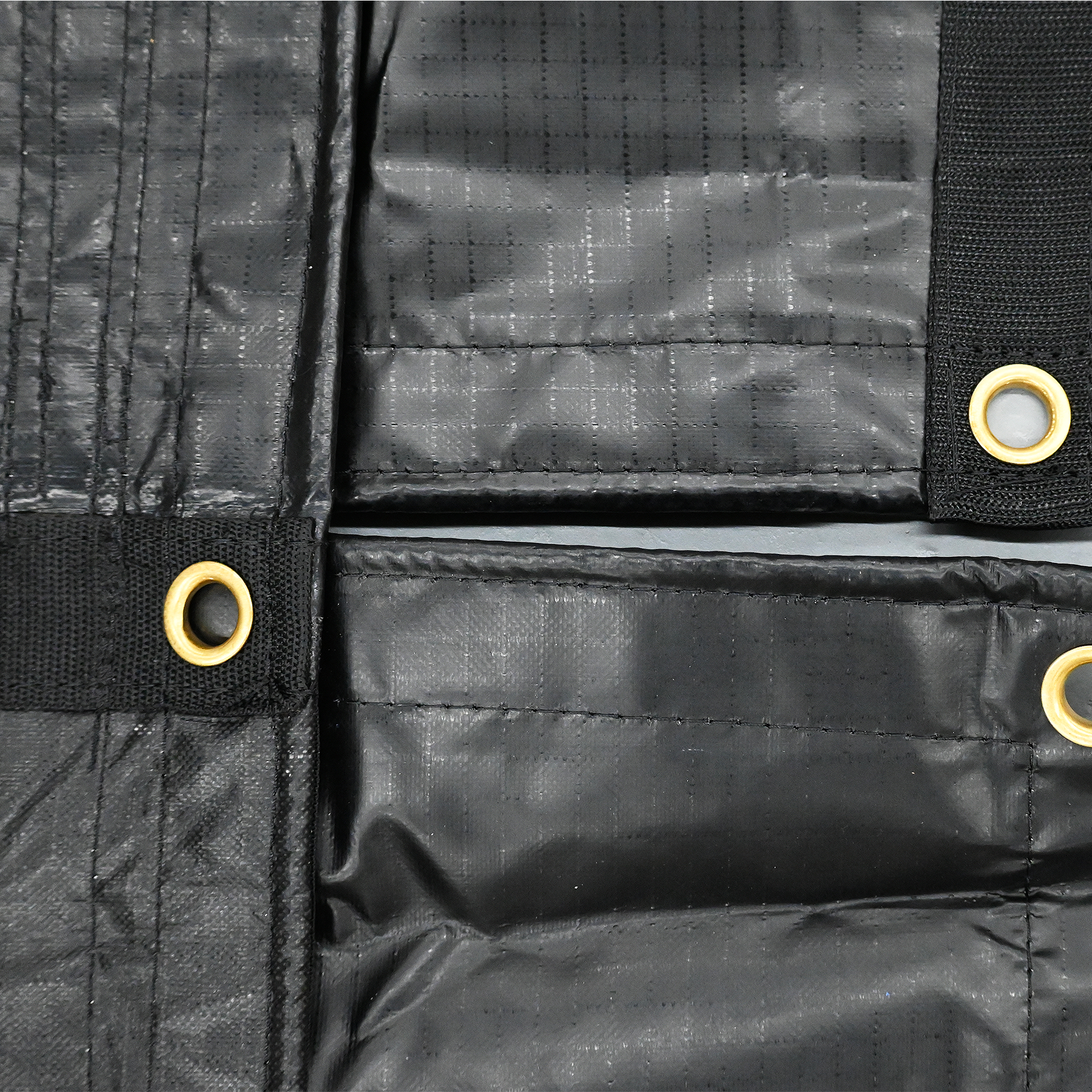 4ft Super Vinyl Lumber Tarp 16’ x 27’ w/ Flap Route One Trailers