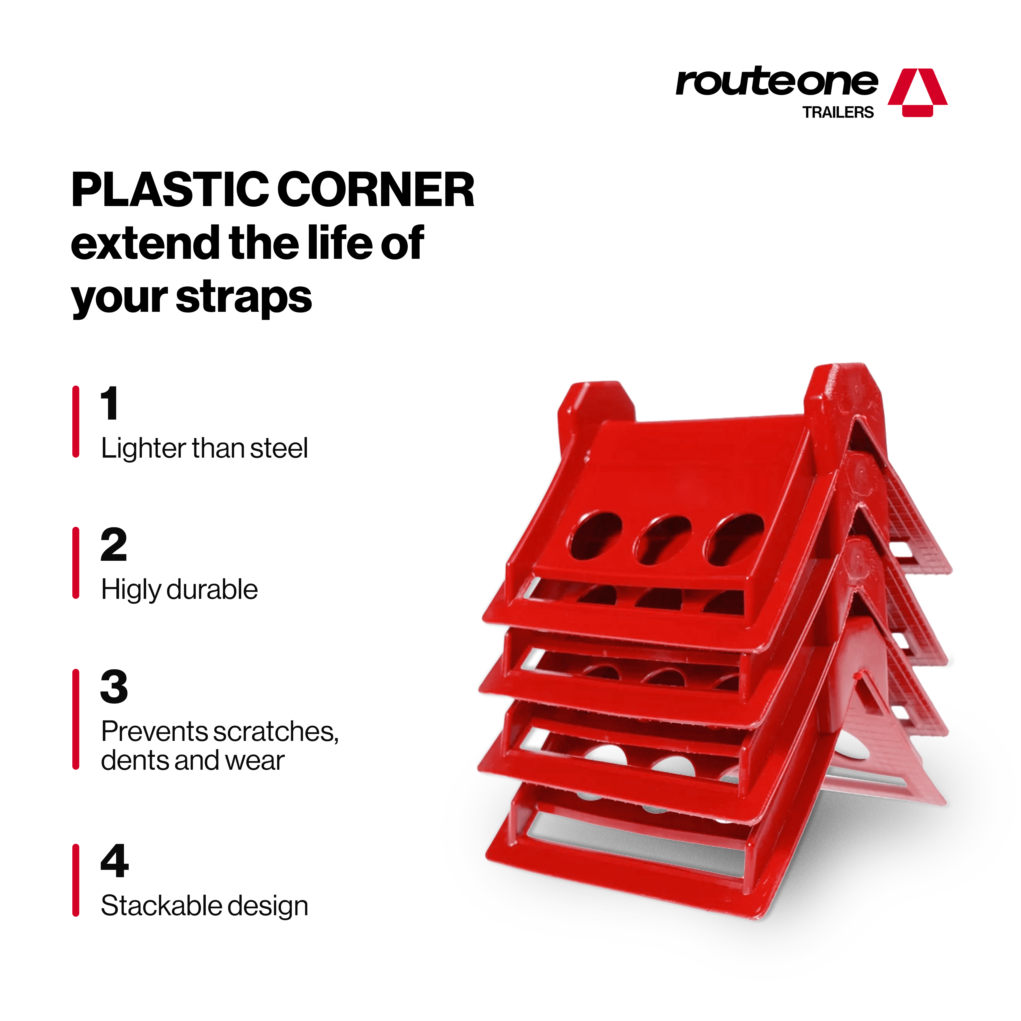 Plastic Corner Protector 4"