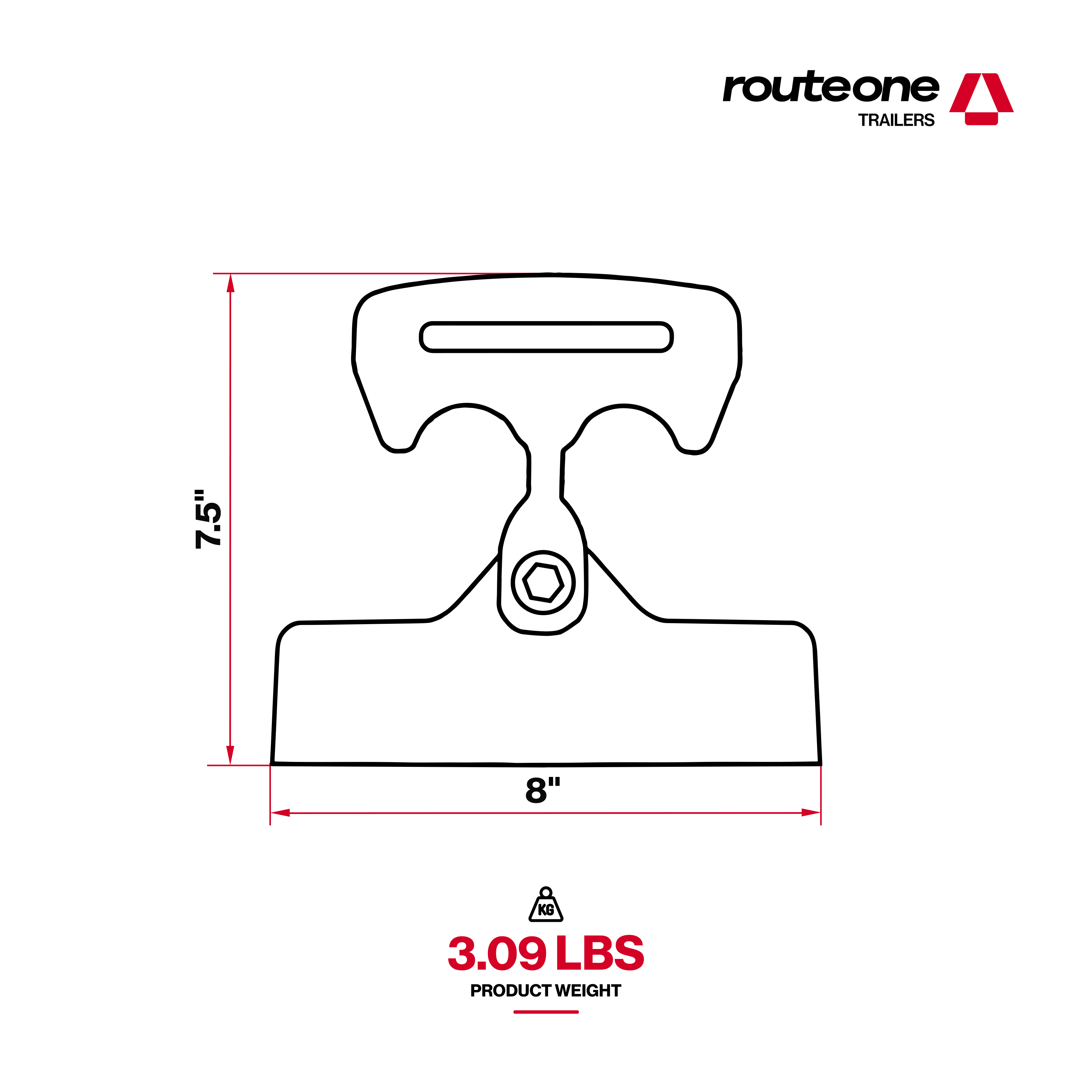 Extreme T-Hook Route One Trailers