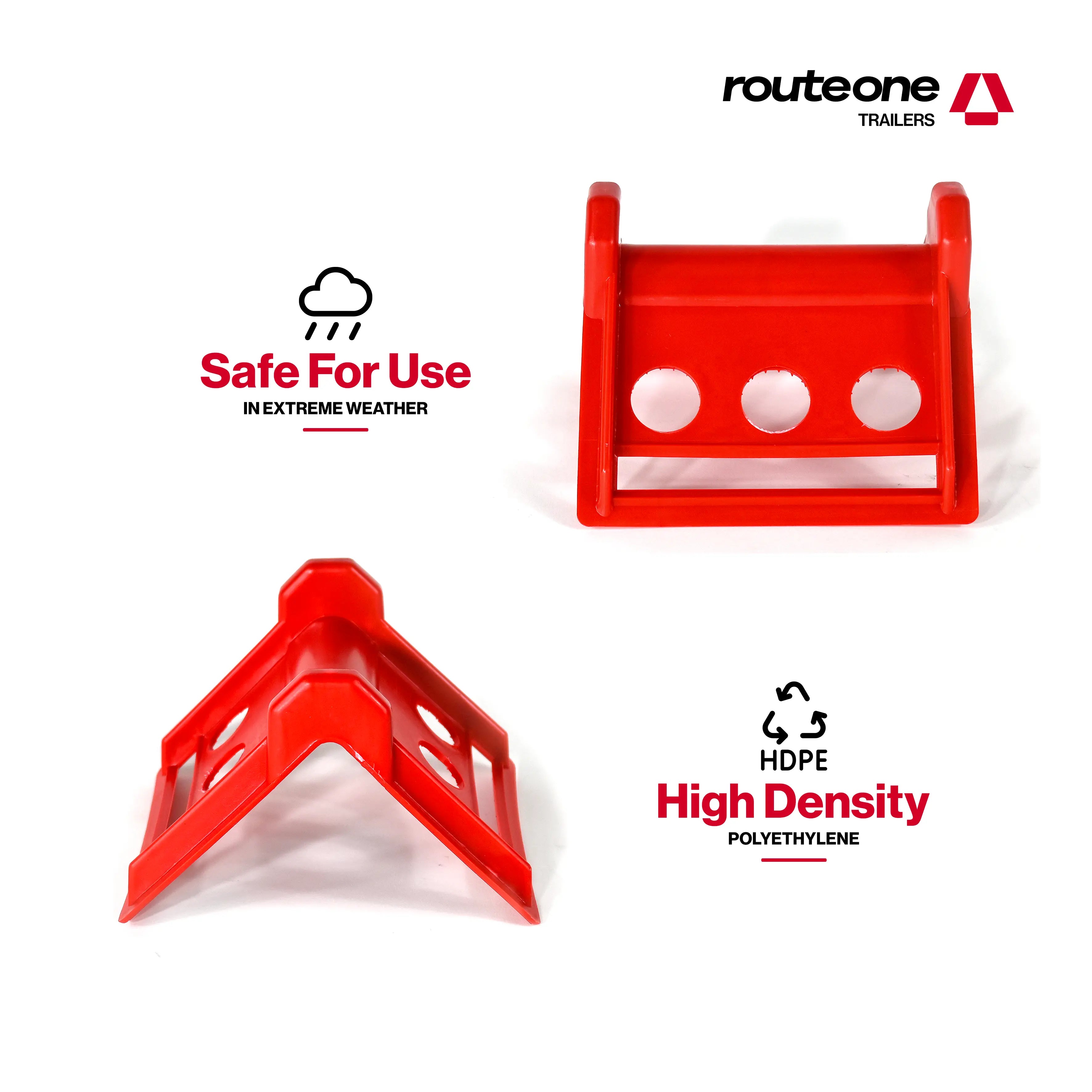 Plastic Corner Protector 4" Route One Trailers