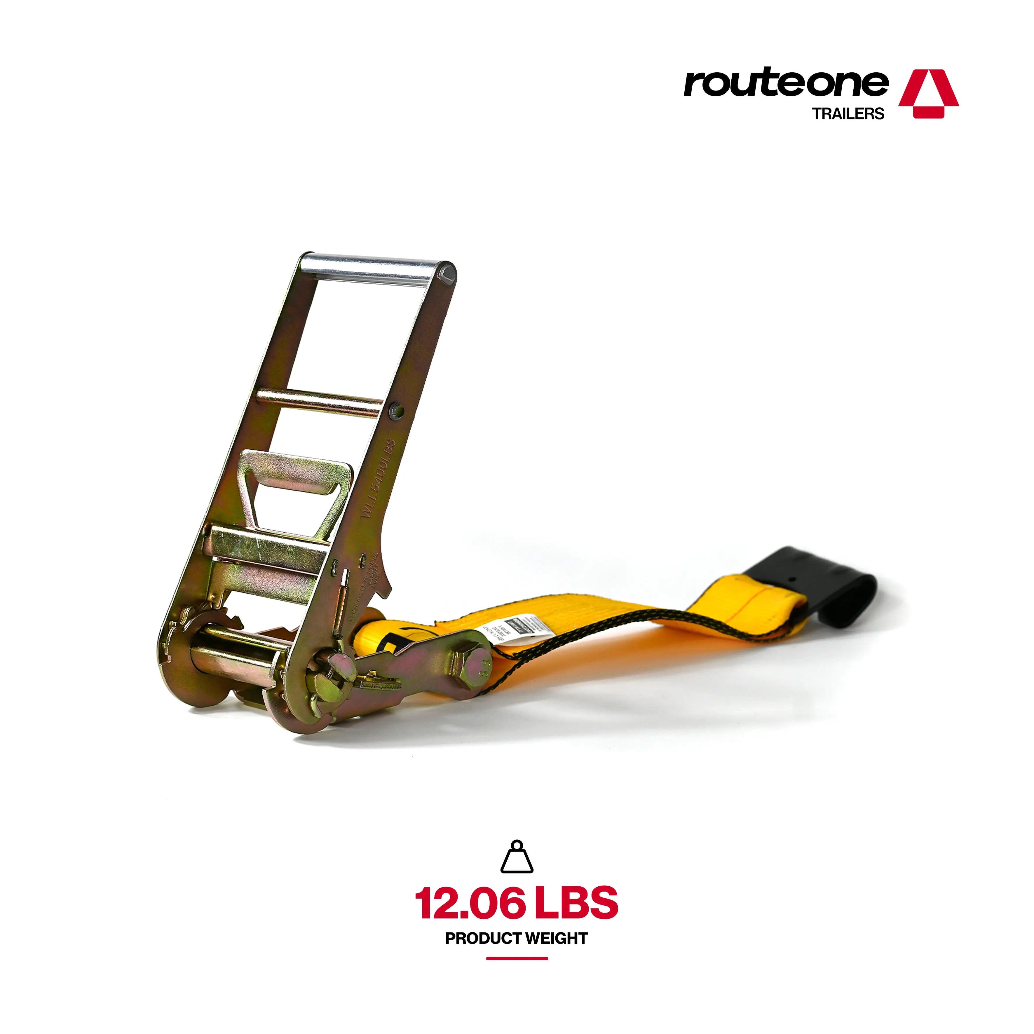 4” Flat Hook Ratchet – No Strap | Flatbed Cargo Tie Down Route One Trailers