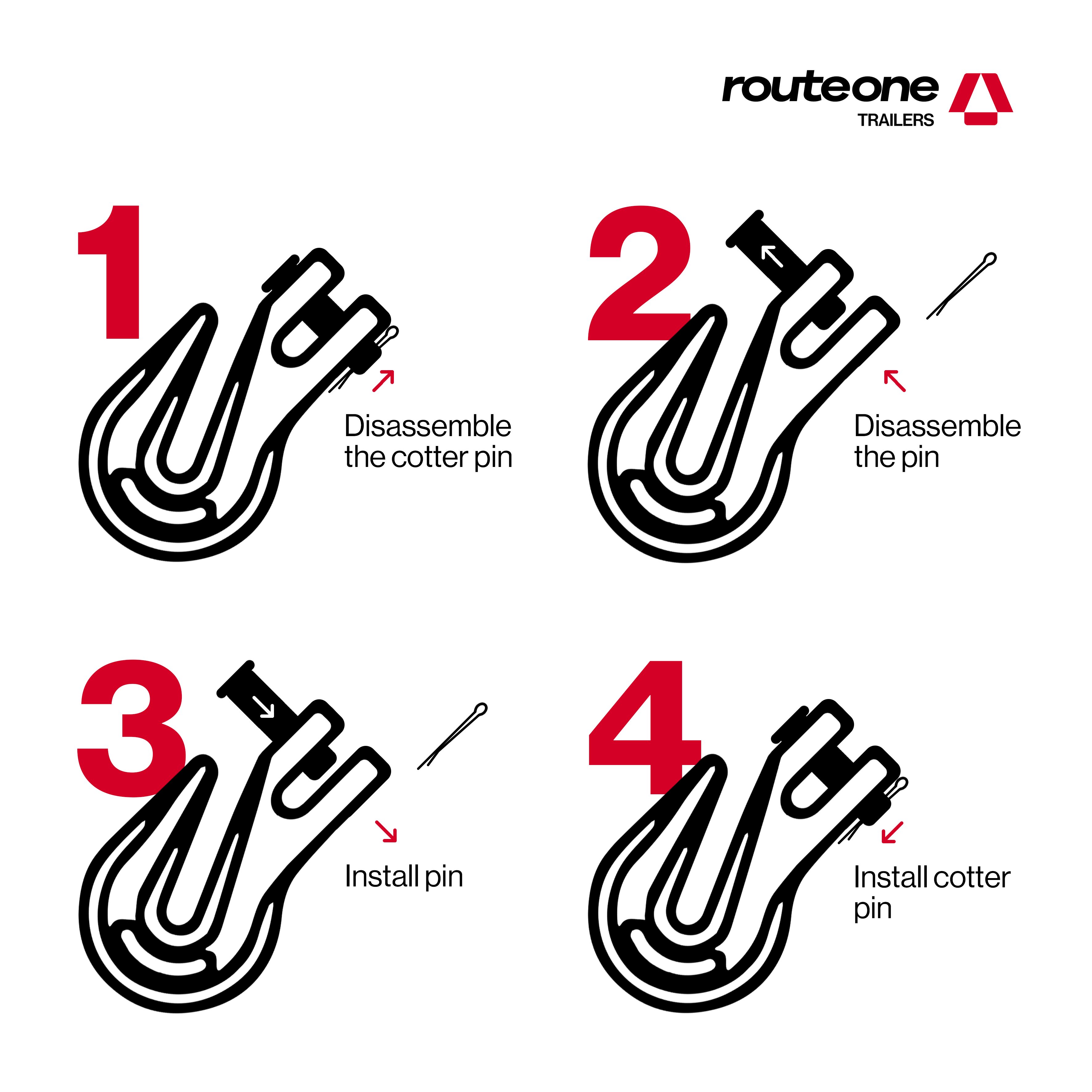 1/2" G70 GRAB Hook (Smaller Space), 11,300 lbs