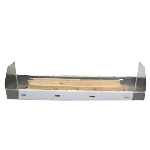 RouteOne: Aluminum Dunnage Rack - Solid Tray Lumber Rack - 102" x 24" x 24" Route One Trailers