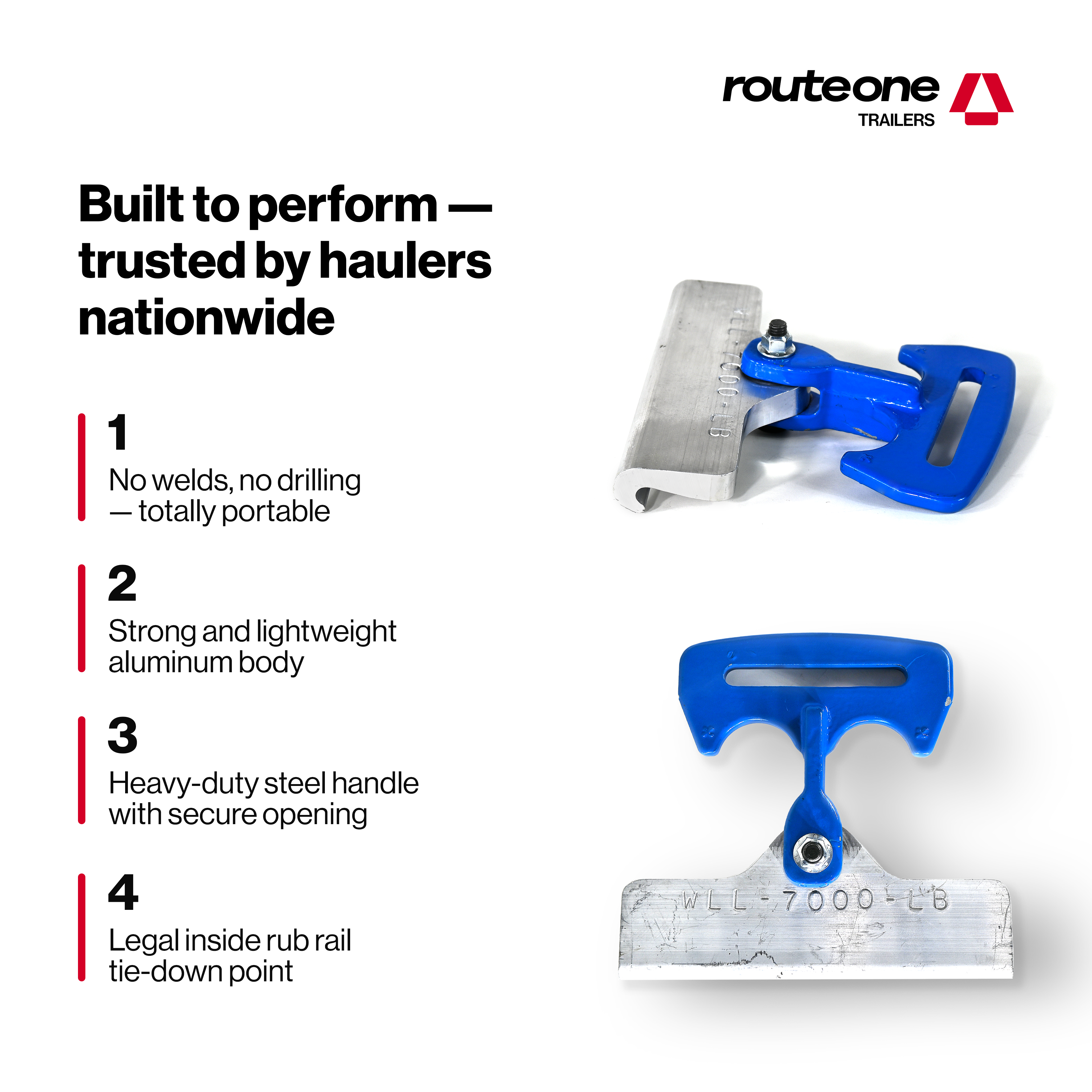 Extreme T-Hook Route One Trailers