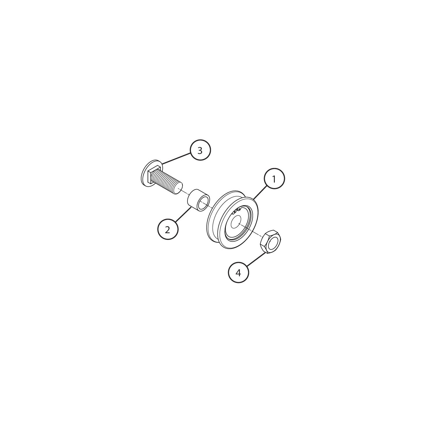 Aero: Full Wheel Assy C2 Route One Trailers