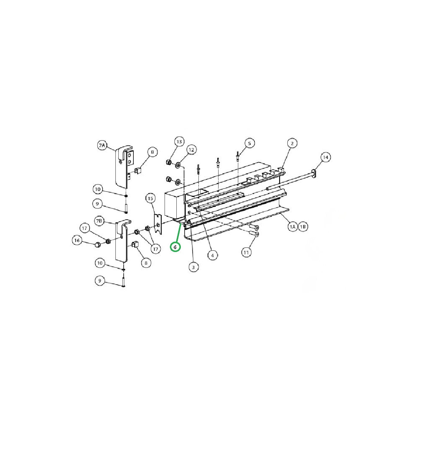Aero Rubber Dust Insert 3" Route One Trailers