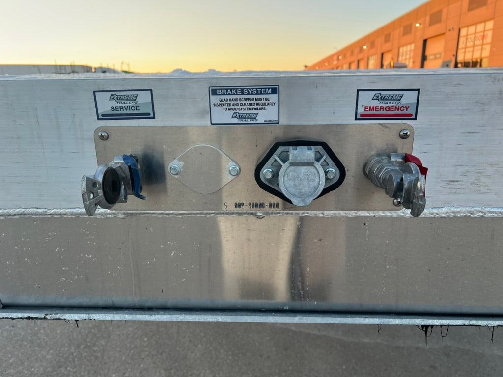 2026 Extreme XS70 Step Deck Tri Axle Low Pro R17.5 Route One Trailers