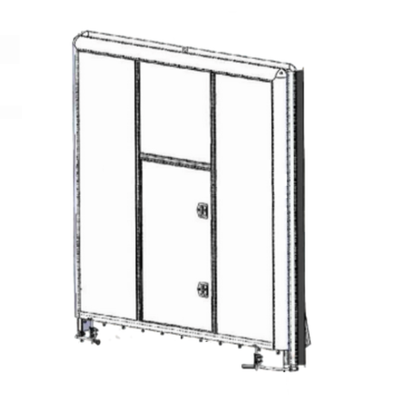 FASTRAK II – Aluminum Bulkhead 8′ 2″ Inside Height Full Height Route One Trailers