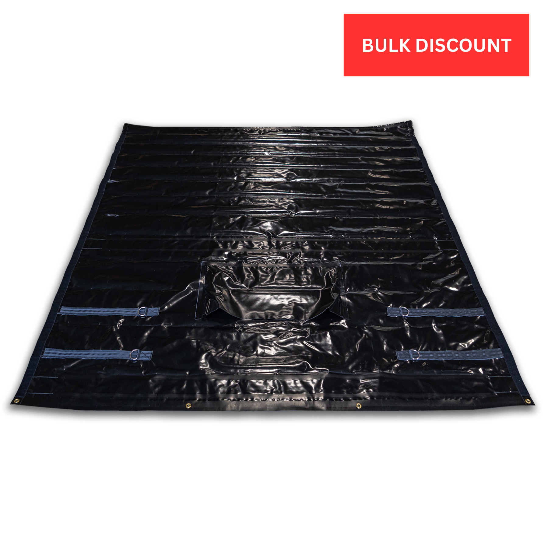 Shur-co: Shurtite Rear Curtain Roll 100" H System 108"W Black Route One Trailers