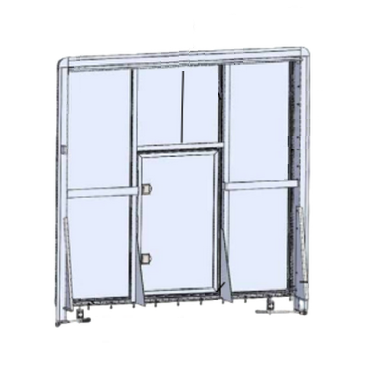 FASTRAK II – Aluminum Bulkhead 8′ 2″ Inside Height Full Height Route One Trailers