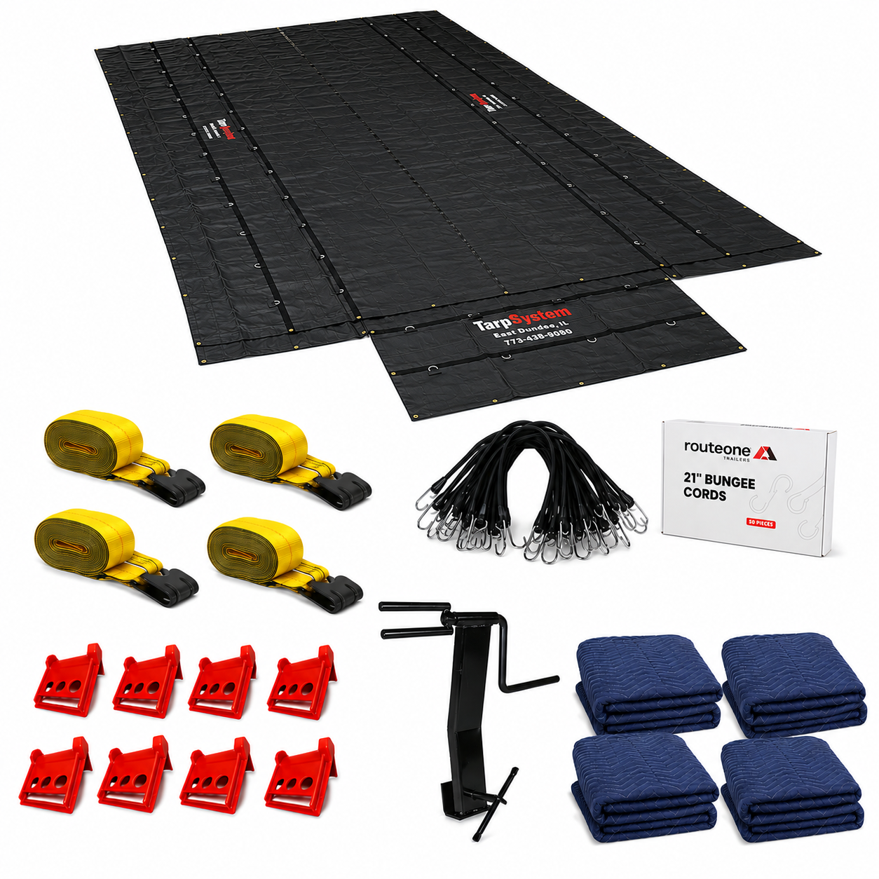 4ft Lumber Tarp Pro Kit Route One Trailers