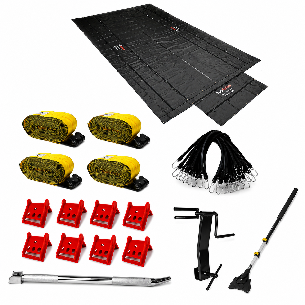 6ft Lumber Tarp Pro Kit Route One Trailers