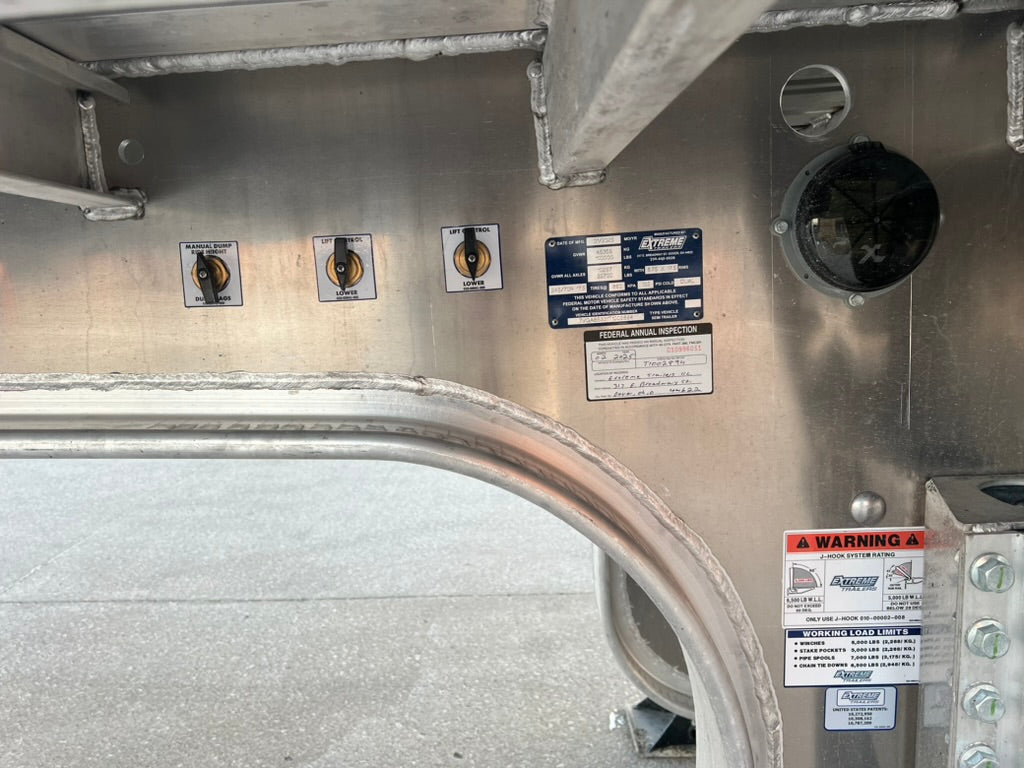 2026 Extreme XS70 Step Deck Tri Axle Low Pro R17.5 Route One Trailers