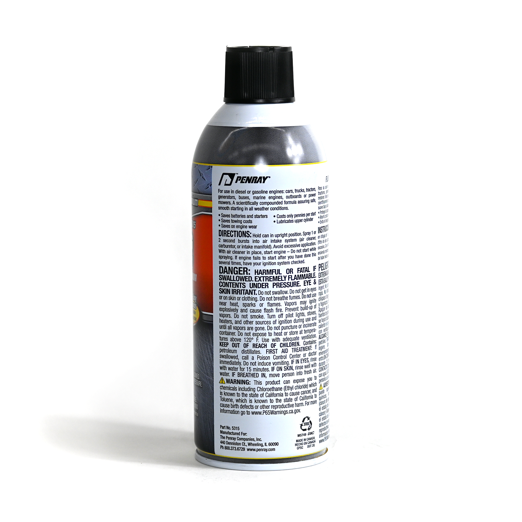 Penray Engine Start Fluid Route One Trailers