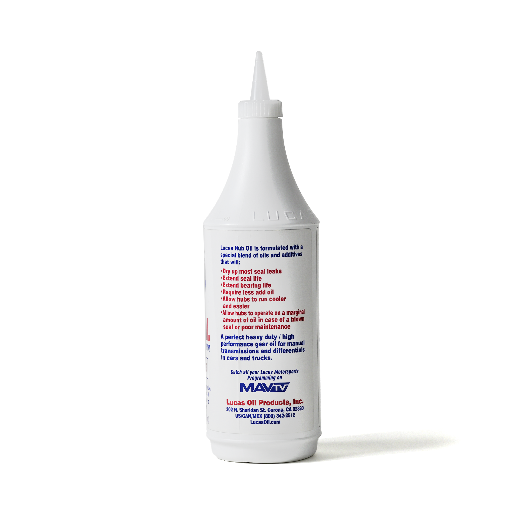 Lucas Hub Oil 1 Quart