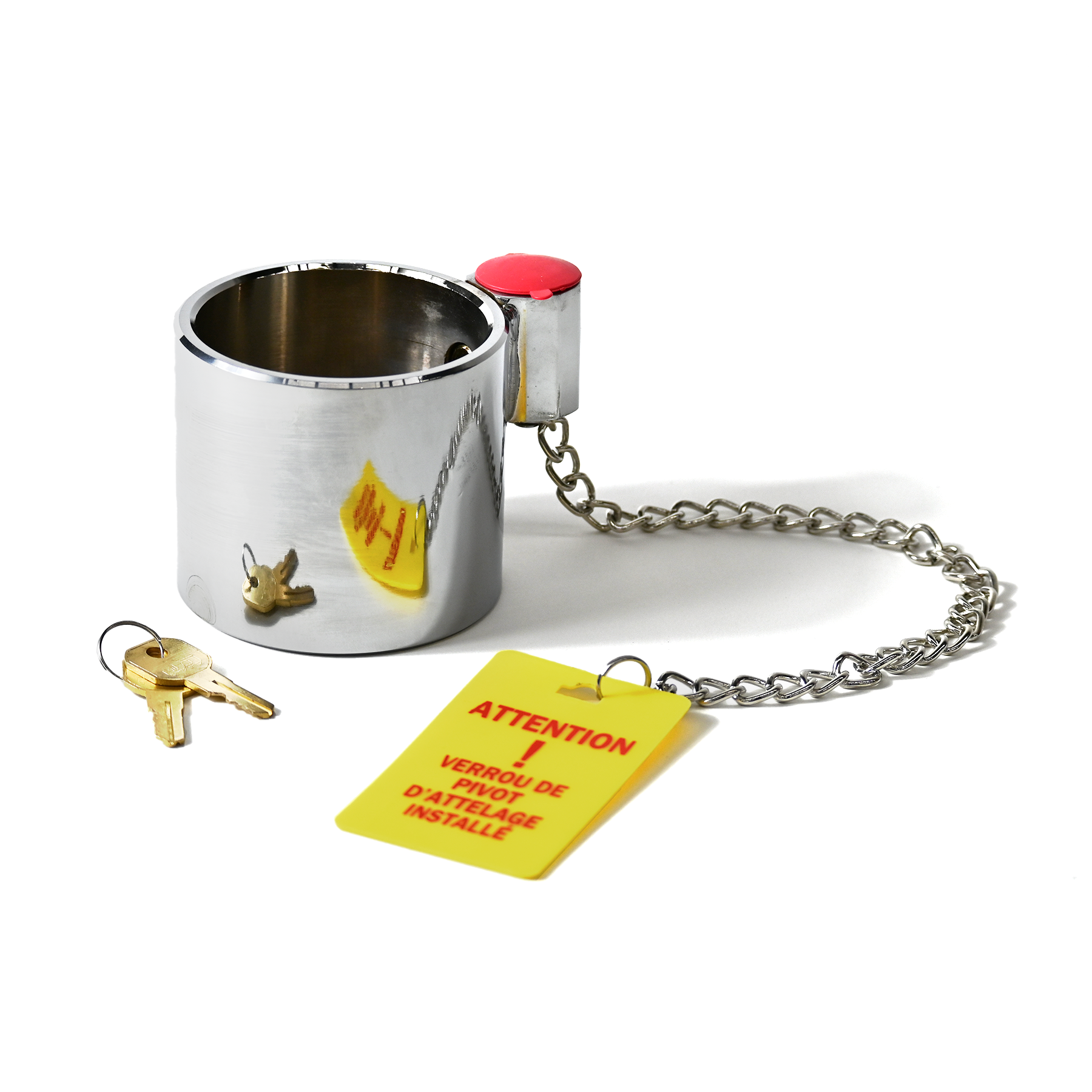 Heavy Duty Chrome King Pin Lock 2" Route One Trailers