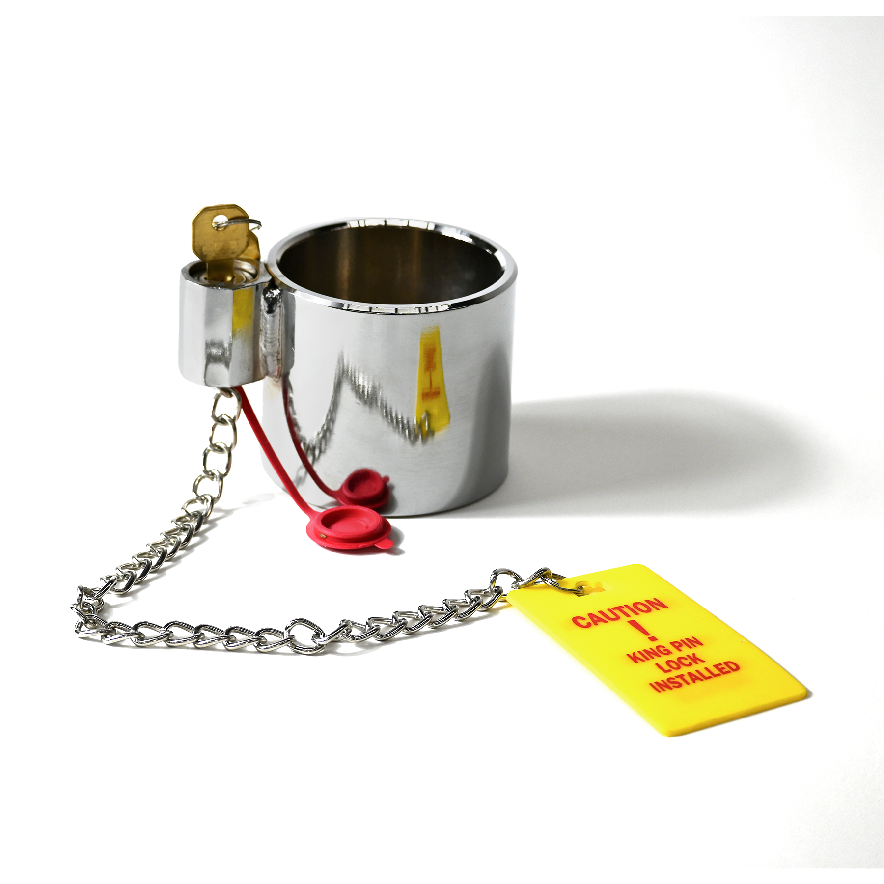 Equipment:Heavy Duty Chrome King Pin Lock 2"
