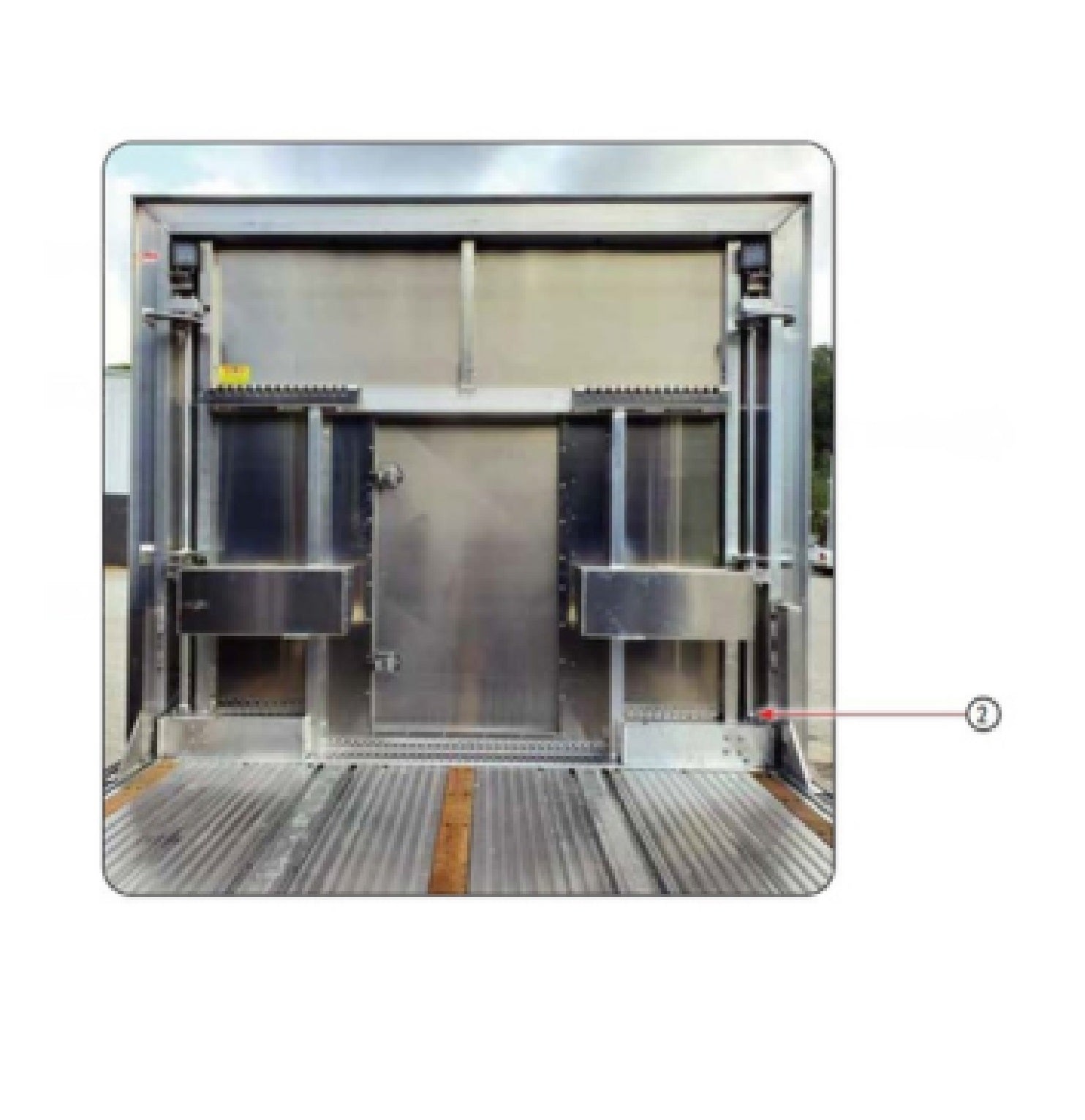 Flang bearing Route One Trailers