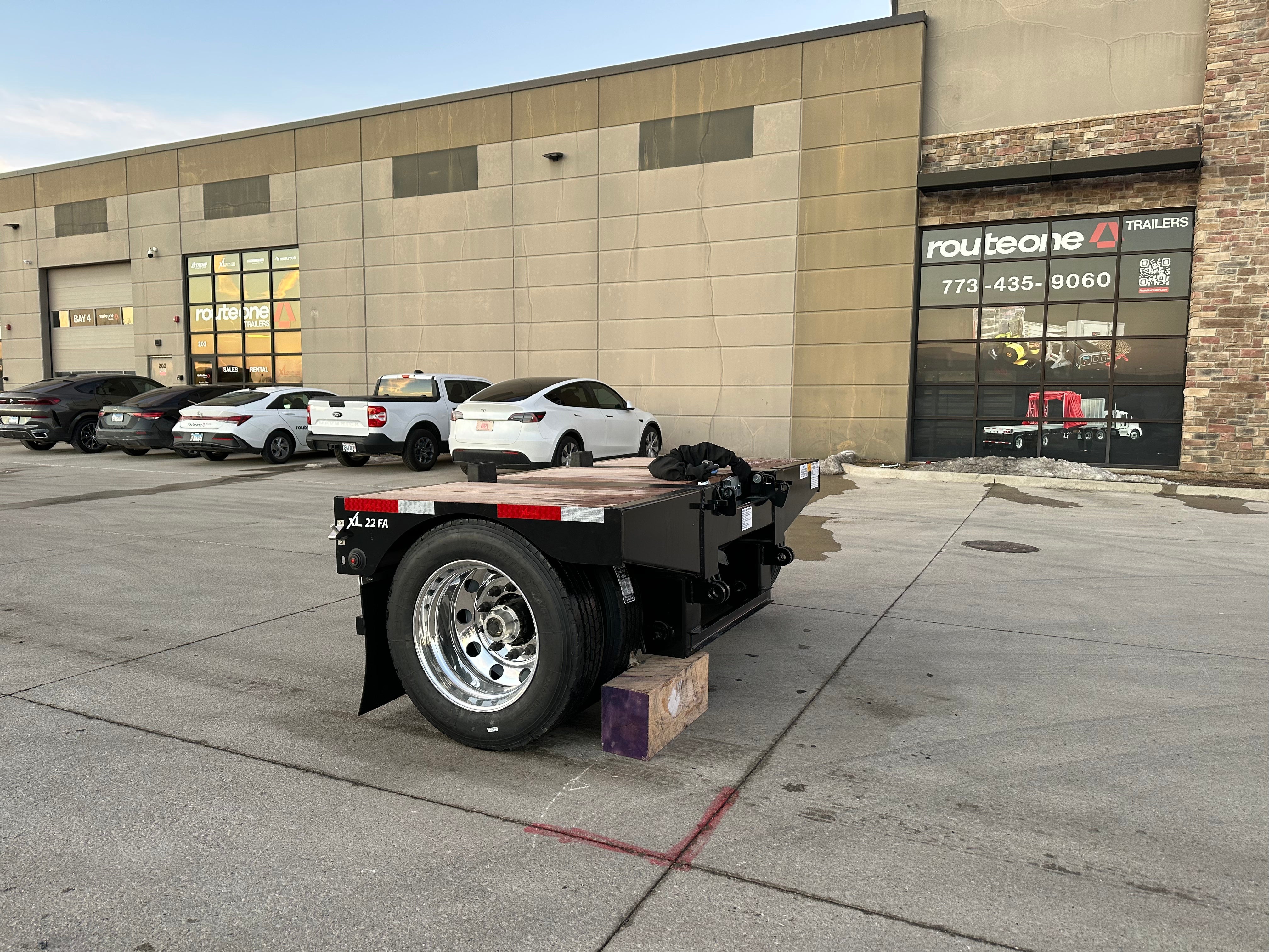2027 XL 22 FA (Flip Axle) Route One Trailers