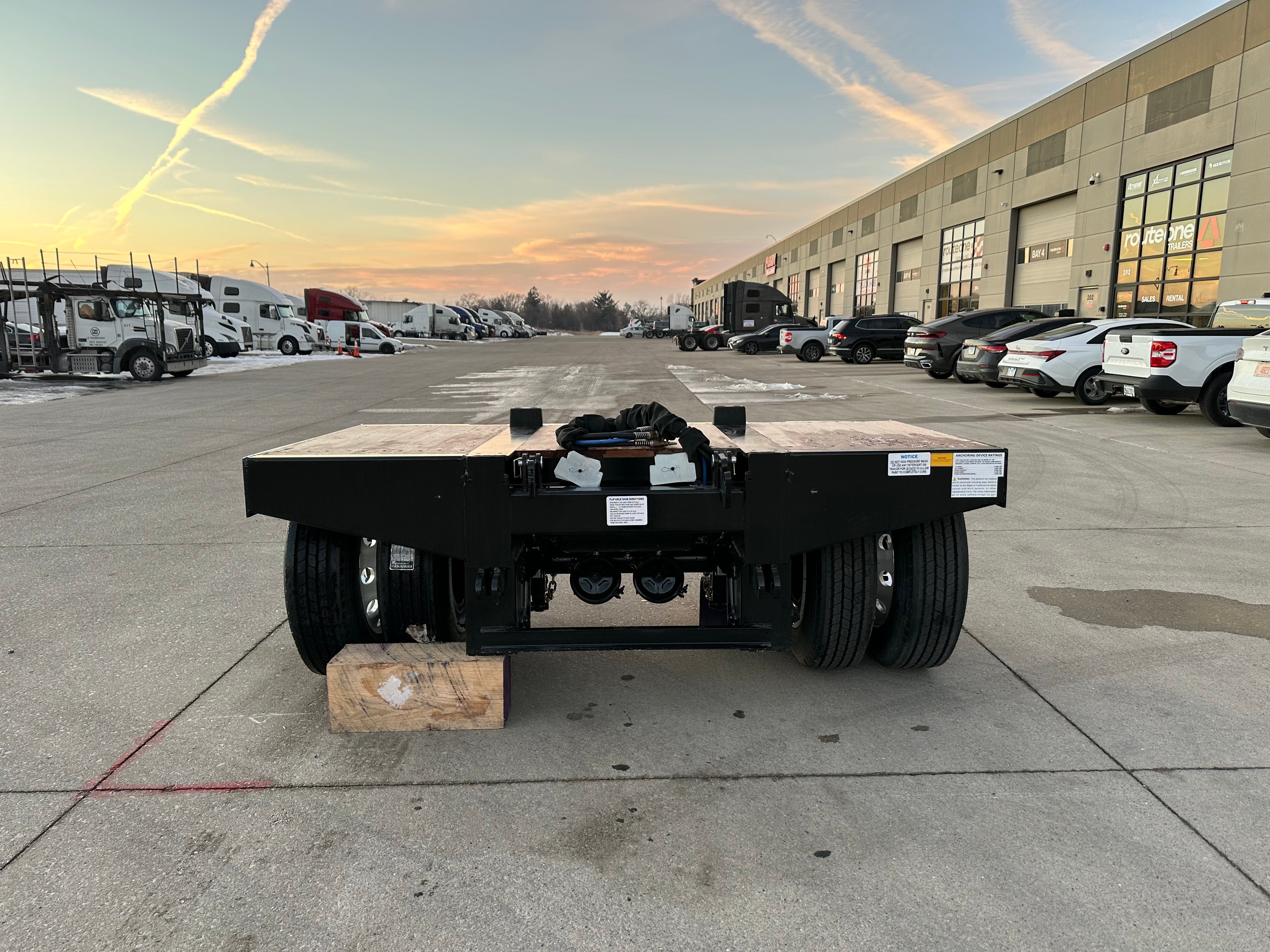 2027 XL 22 FA (Flip Axle) Route One Trailers