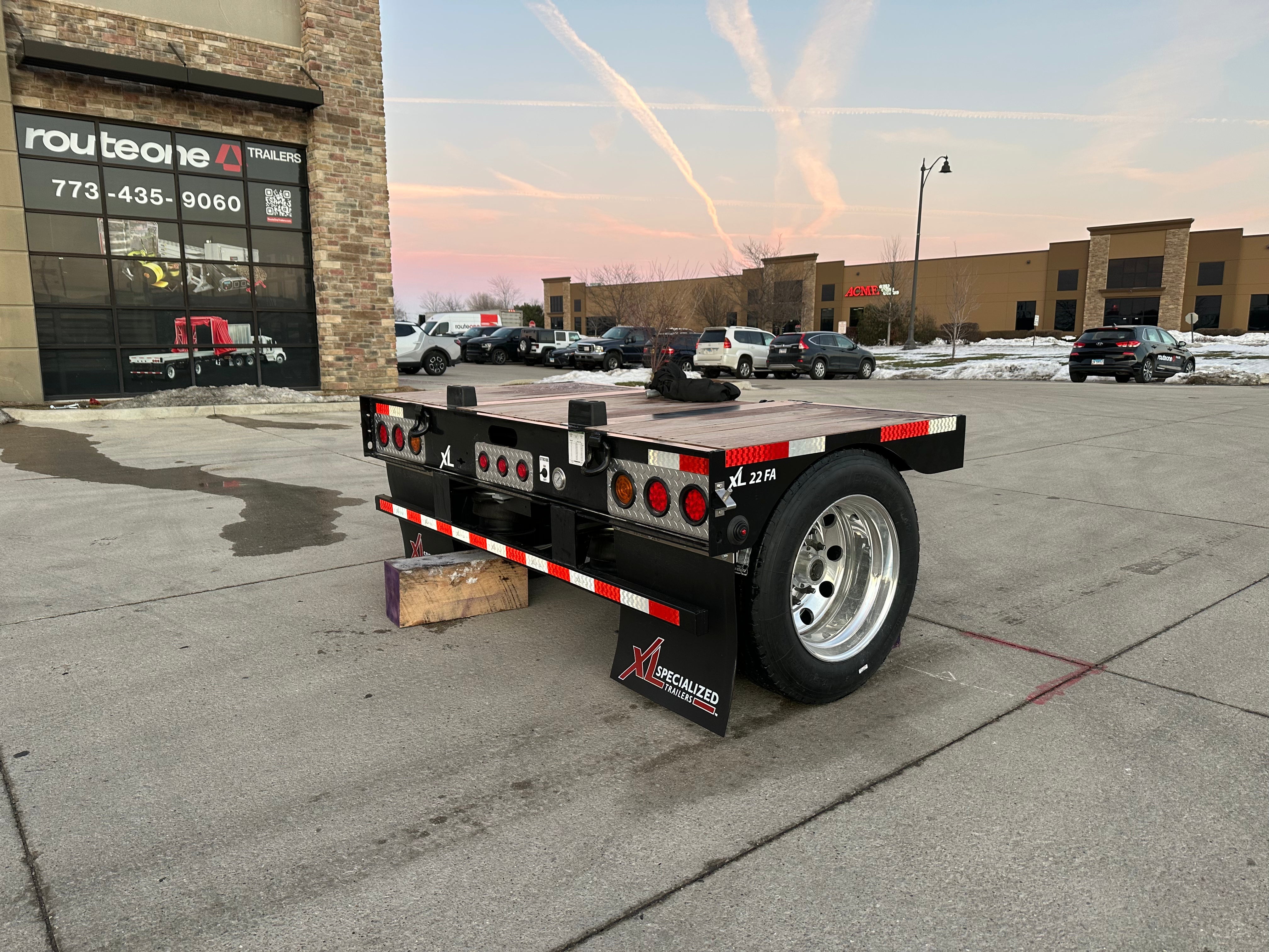 2027 XL 22 FA (Flip Axle) Route One Trailers