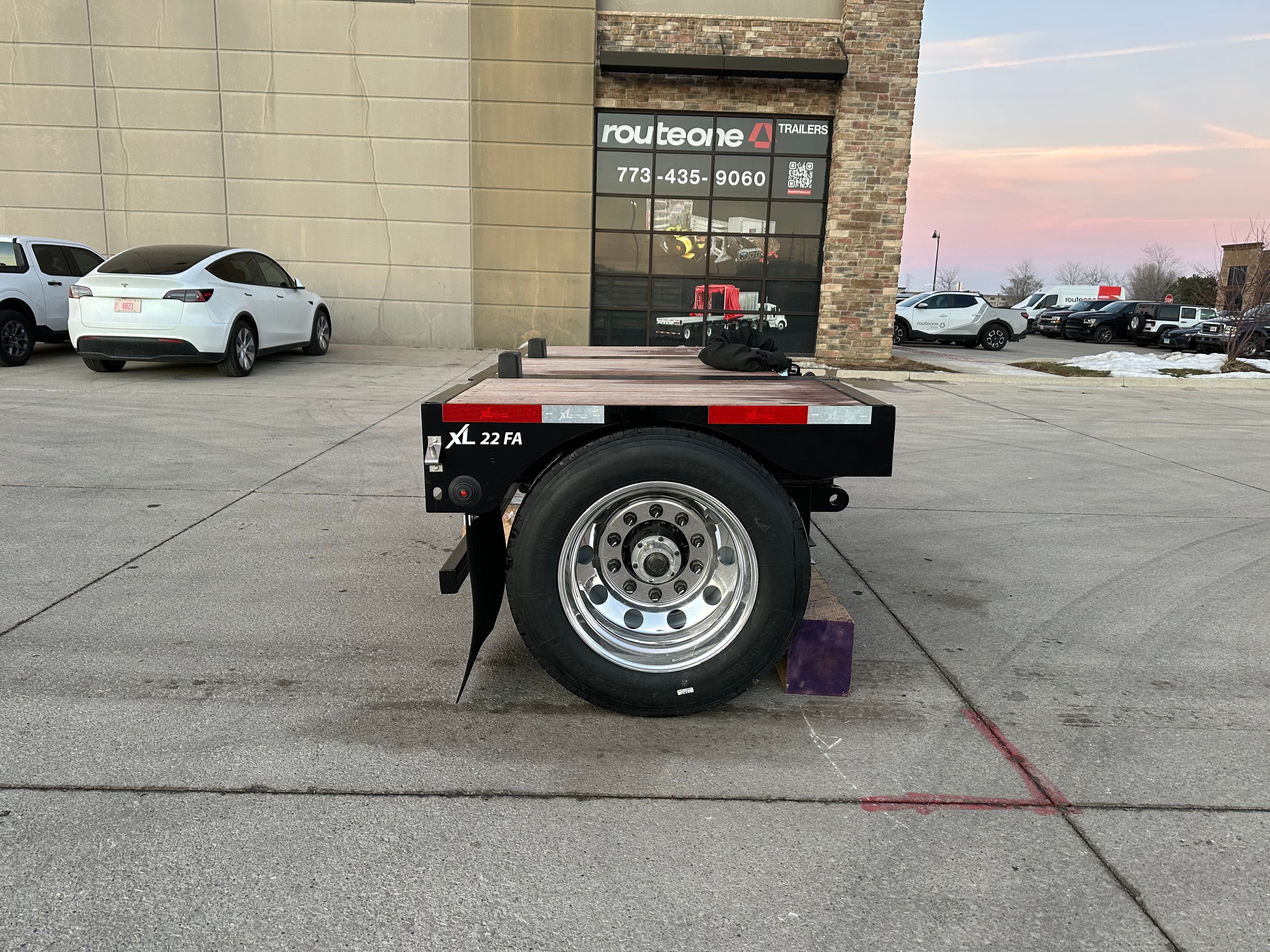 2027 XL 22 FA (Flip Axle) Route One Trailers