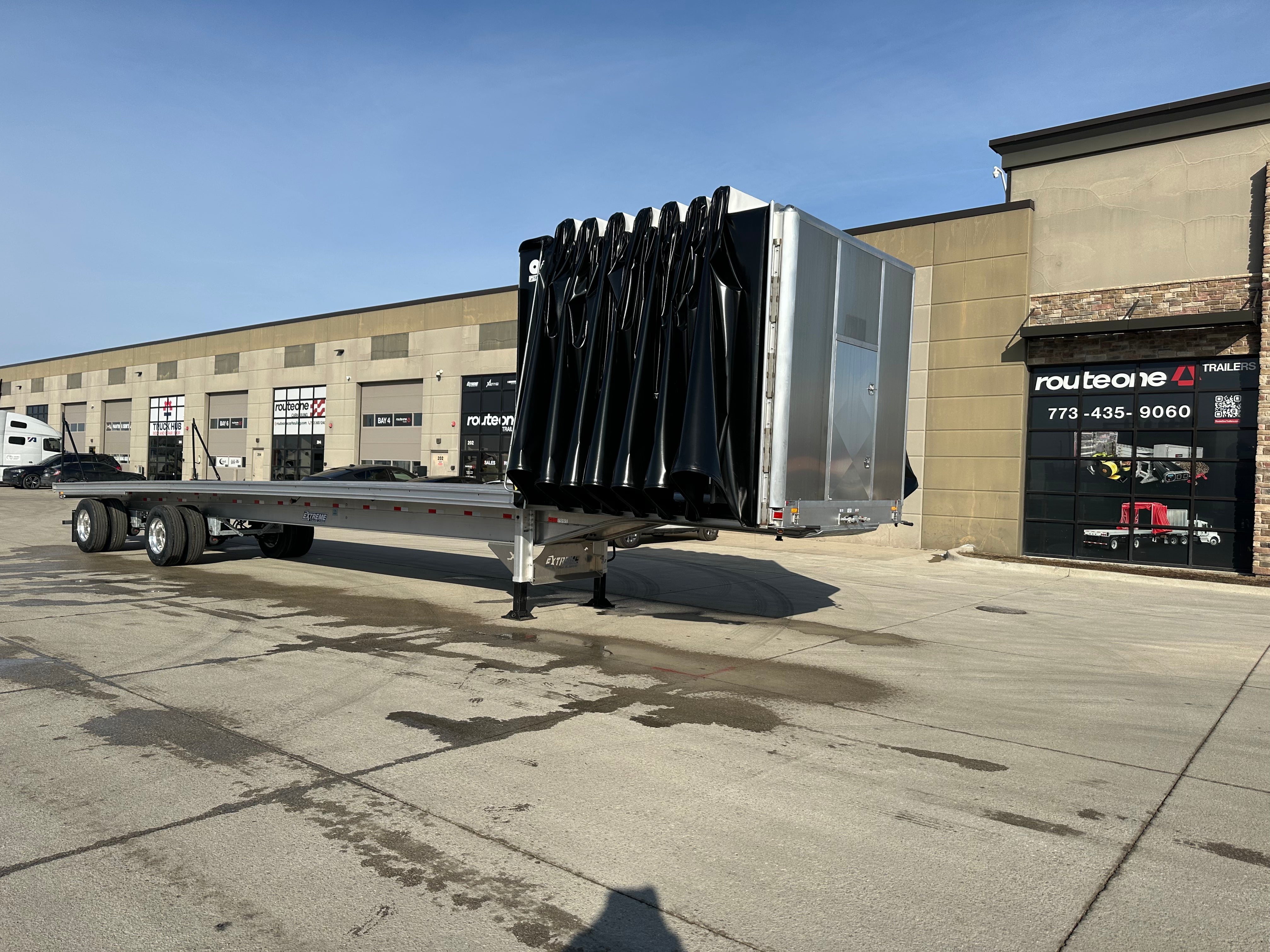 2027 Extreme XP55 Flatbed w/ TarpStop Conestoga