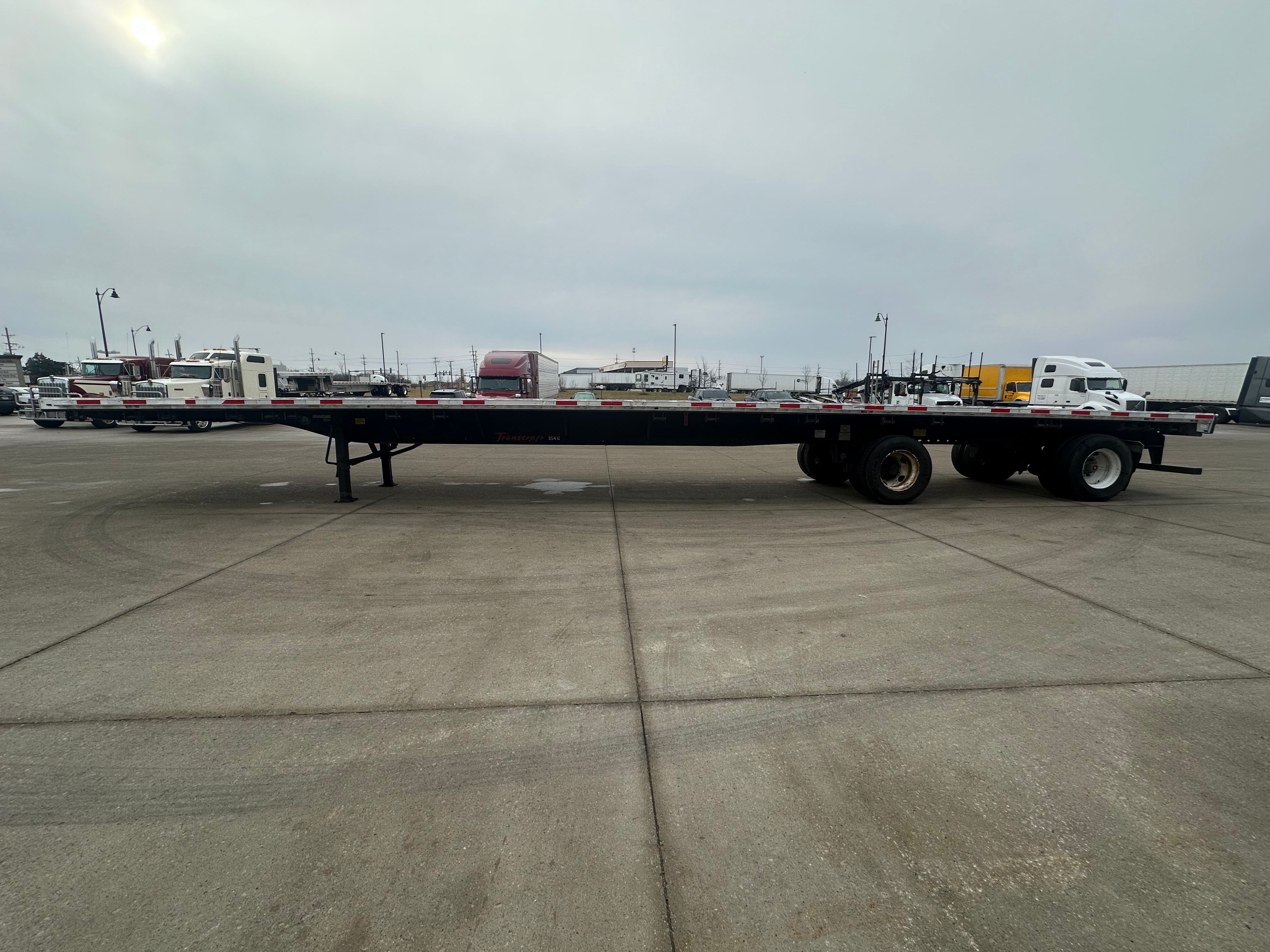 2018 Transcraft 554C Flatbed Route One Trailers