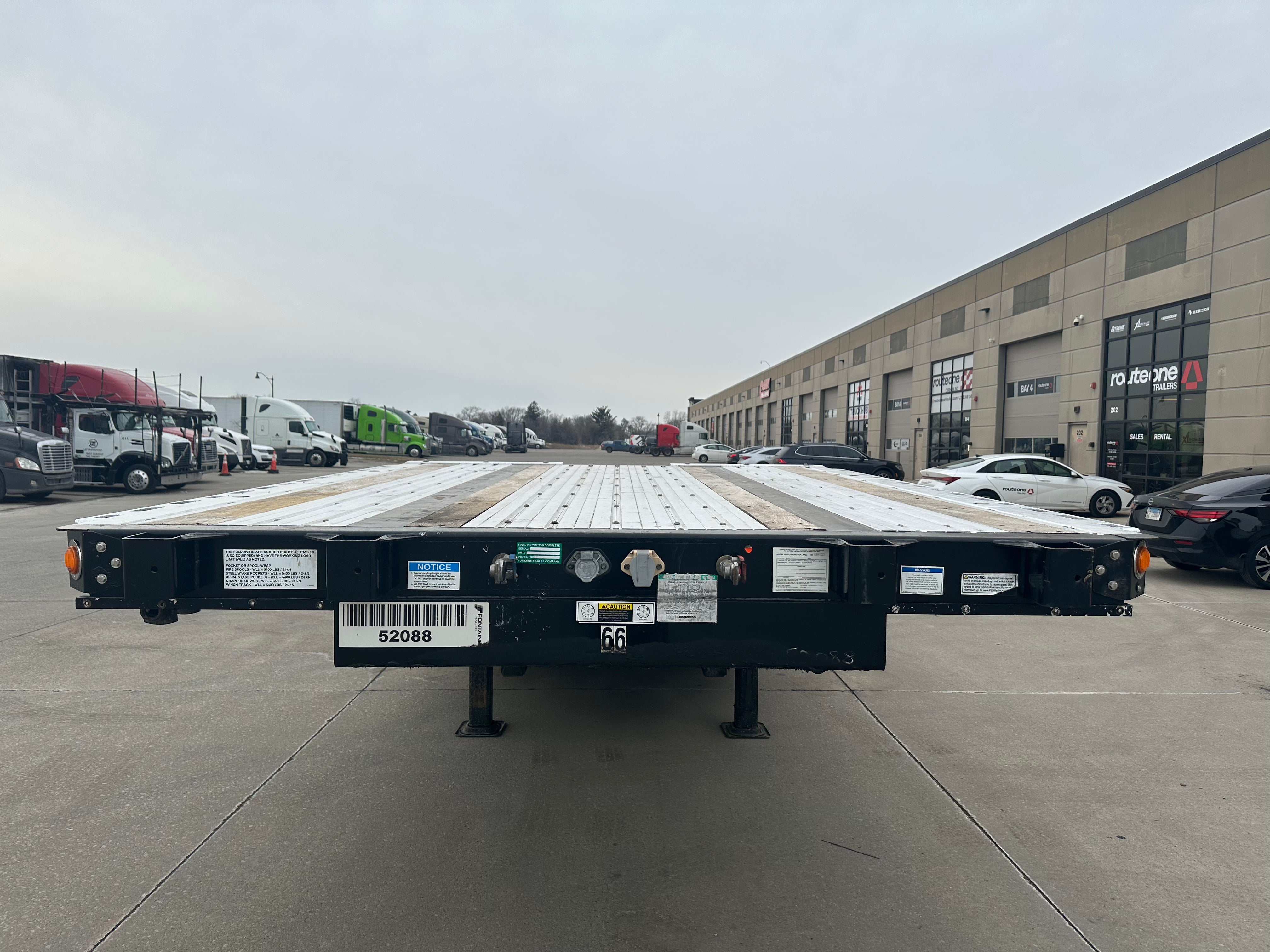 2023 Fontaine Infinity Combo Step Deck Route One Trailers