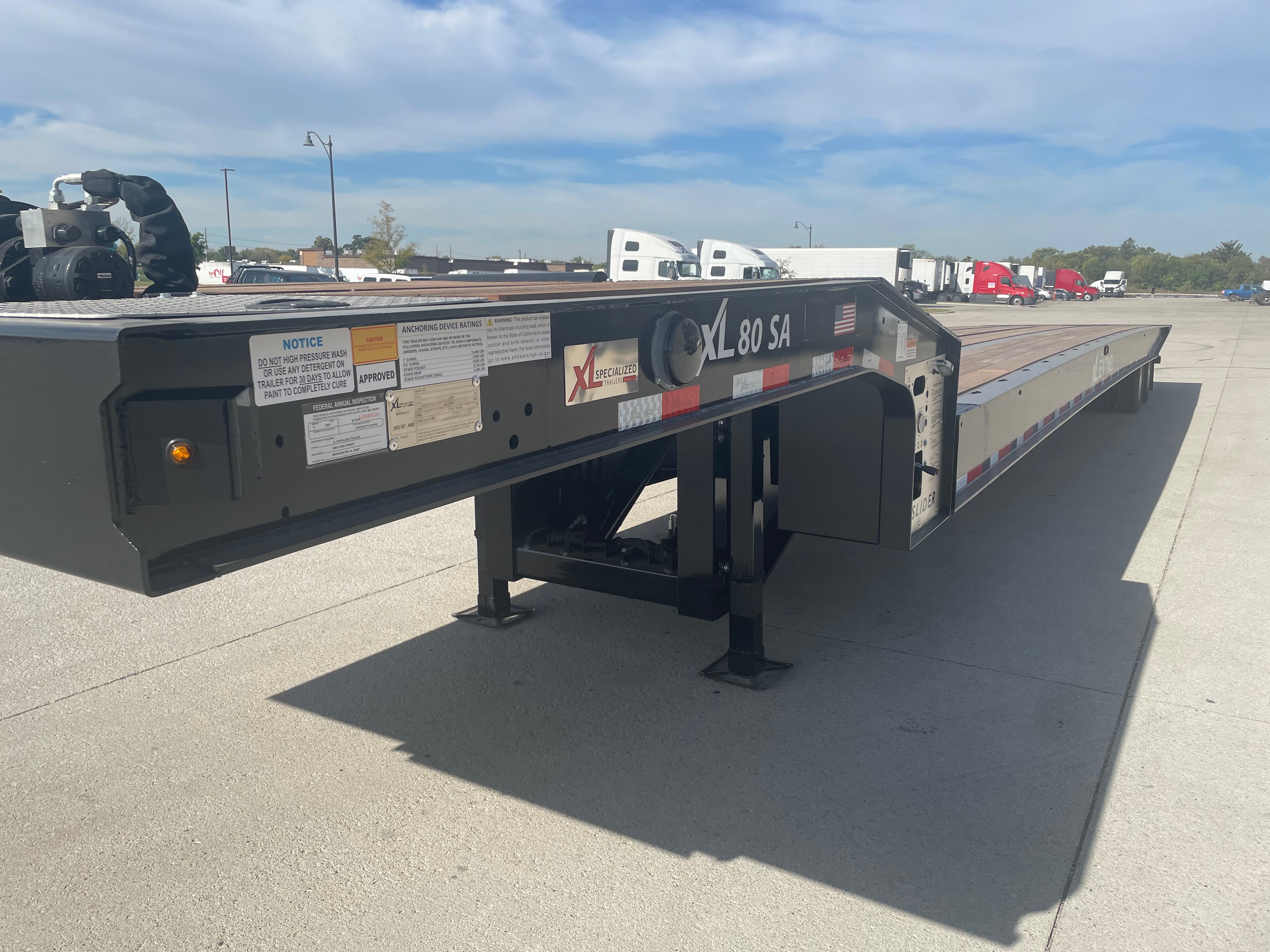 XL Specialized - 2026 XL 80 SA : Sentinel (Slide Axle) Route One Trailers