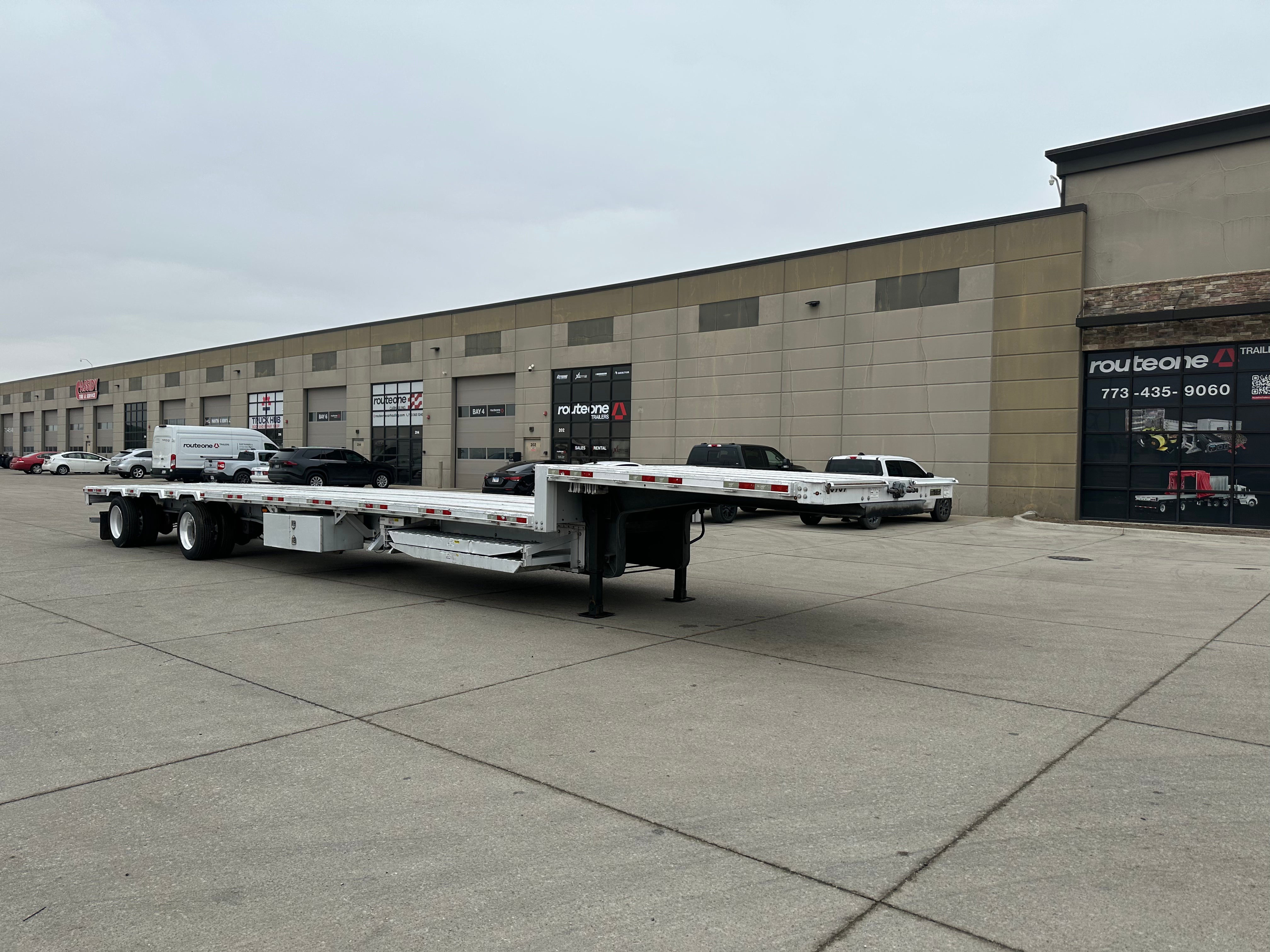 2016 Manac Darkwing Step Deck Route One Trailers