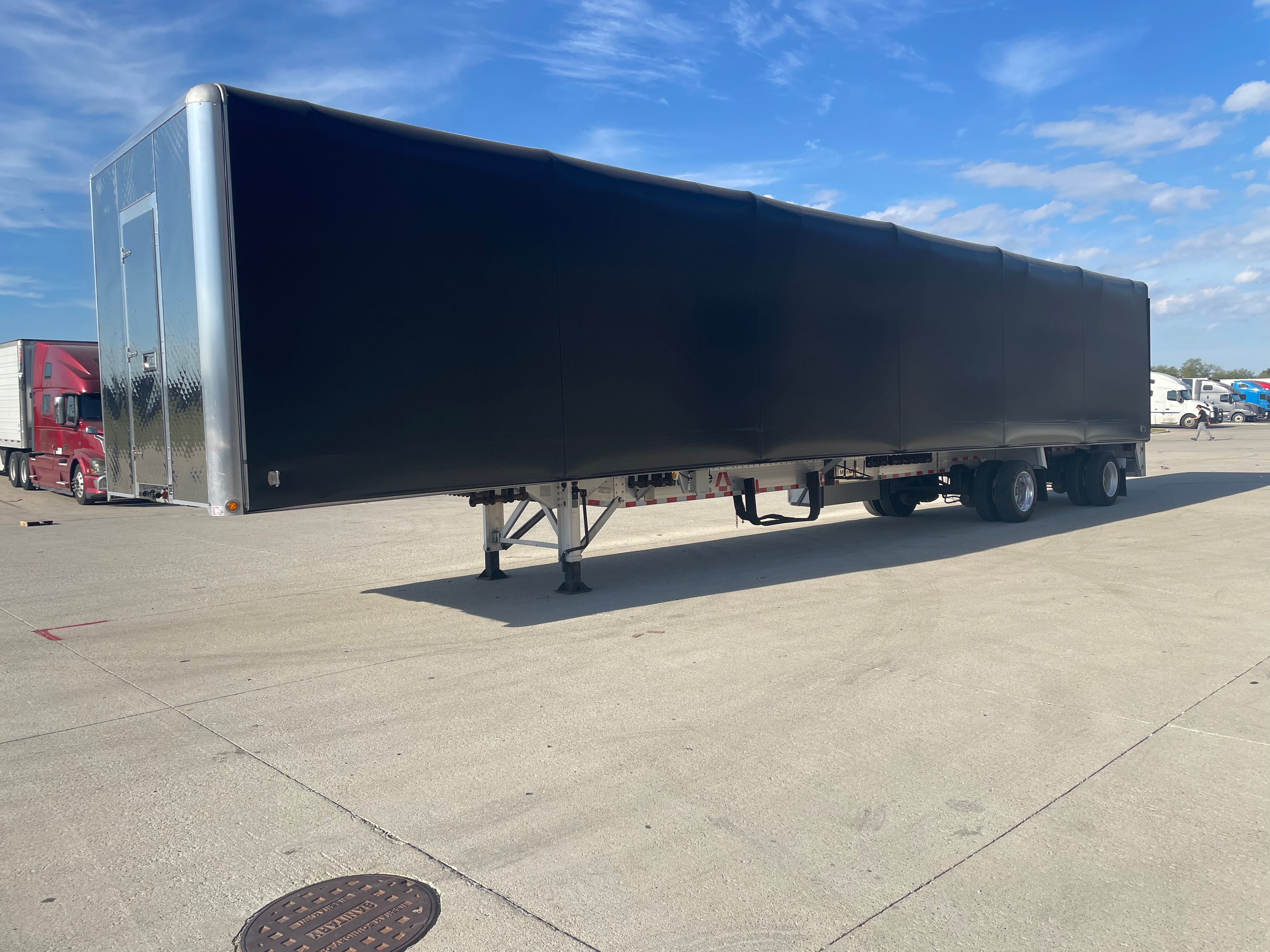 2021 Reitnouer MaxMiser LP Flatbed Conestoga Verduyn