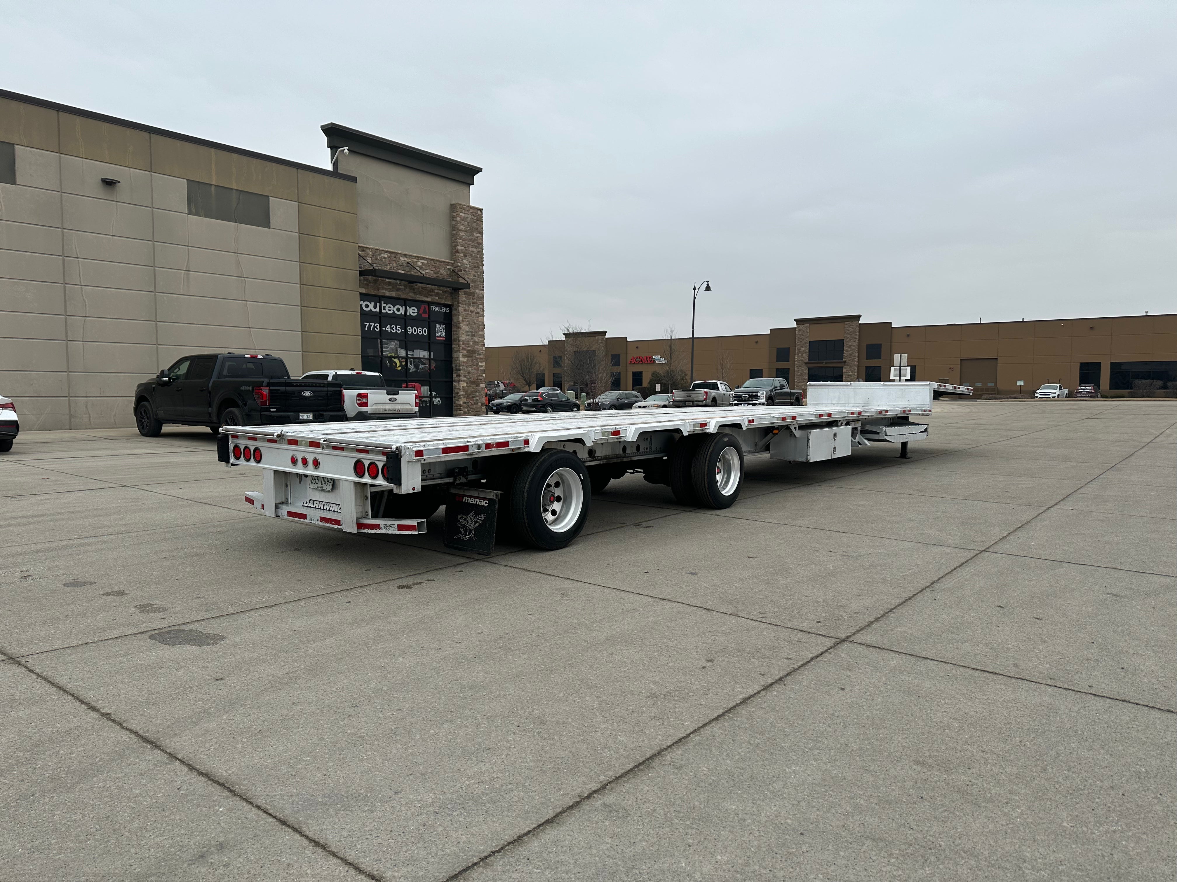 2016 Manac Darkwing Step Deck Route One Trailers