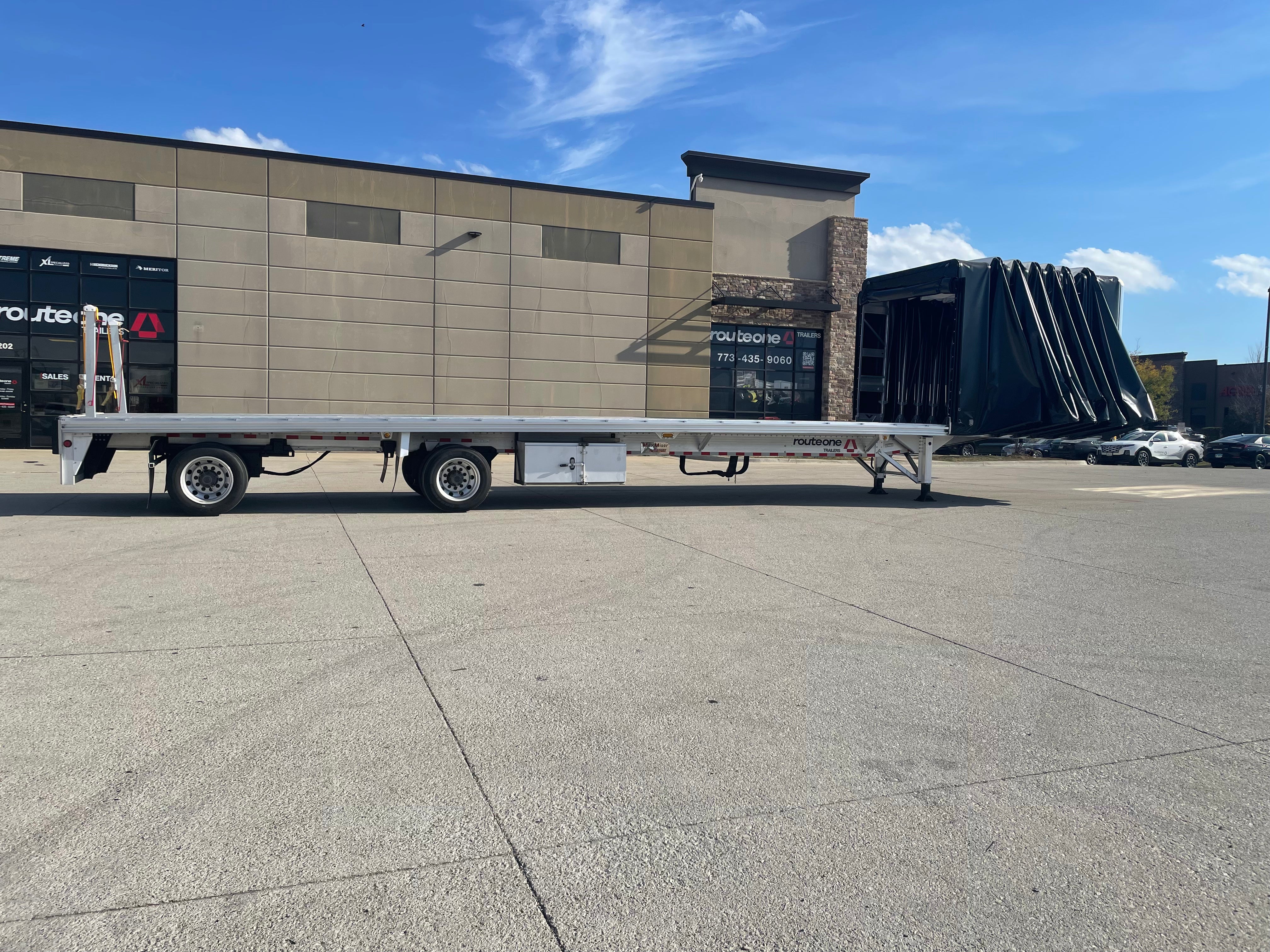 2021 Reitnouer MaxMiser LP Flatbed Conestoga Verduyn