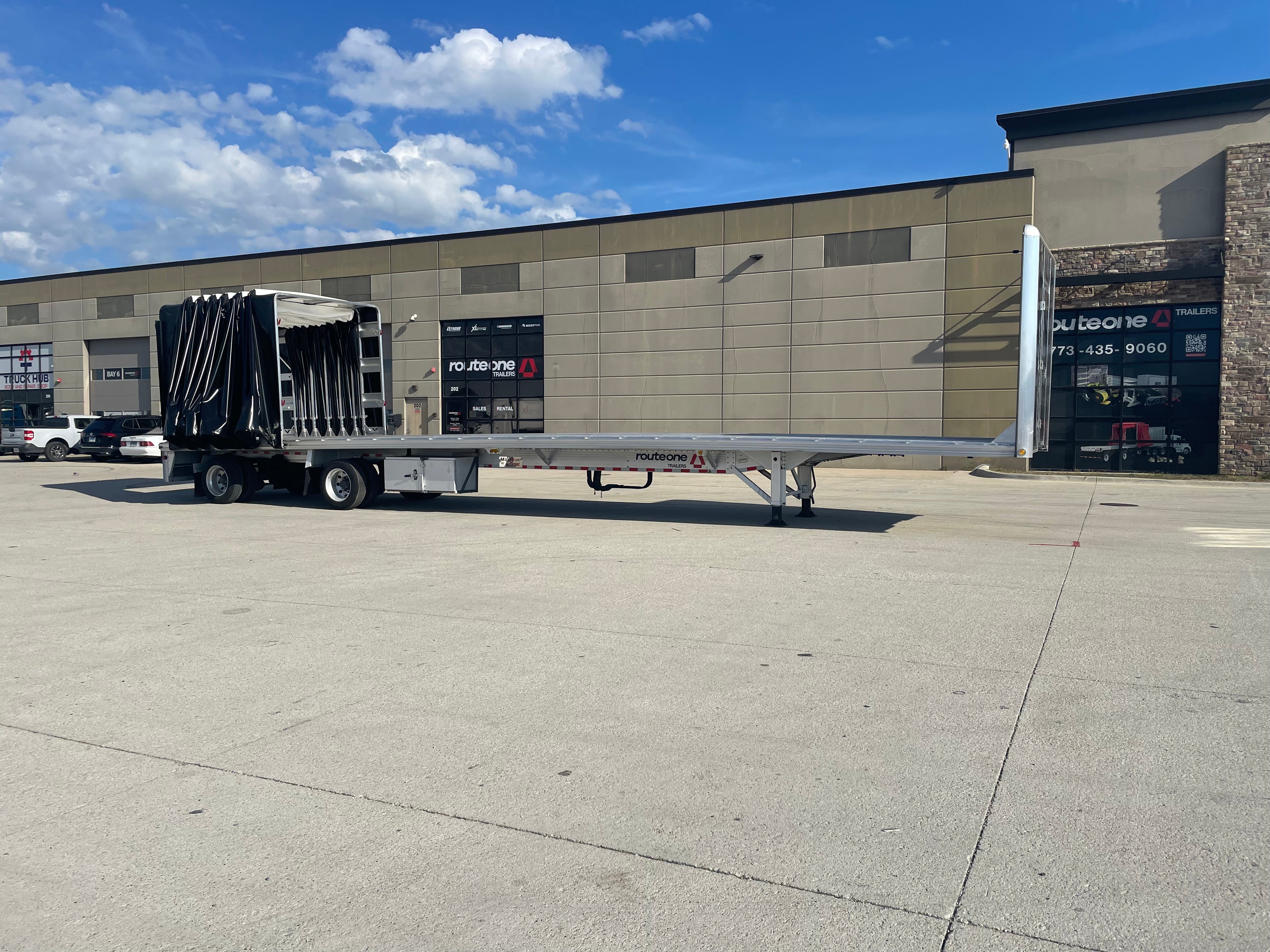 2021 Reitnouer MaxMiser LP Flatbed Conestoga Verduyn