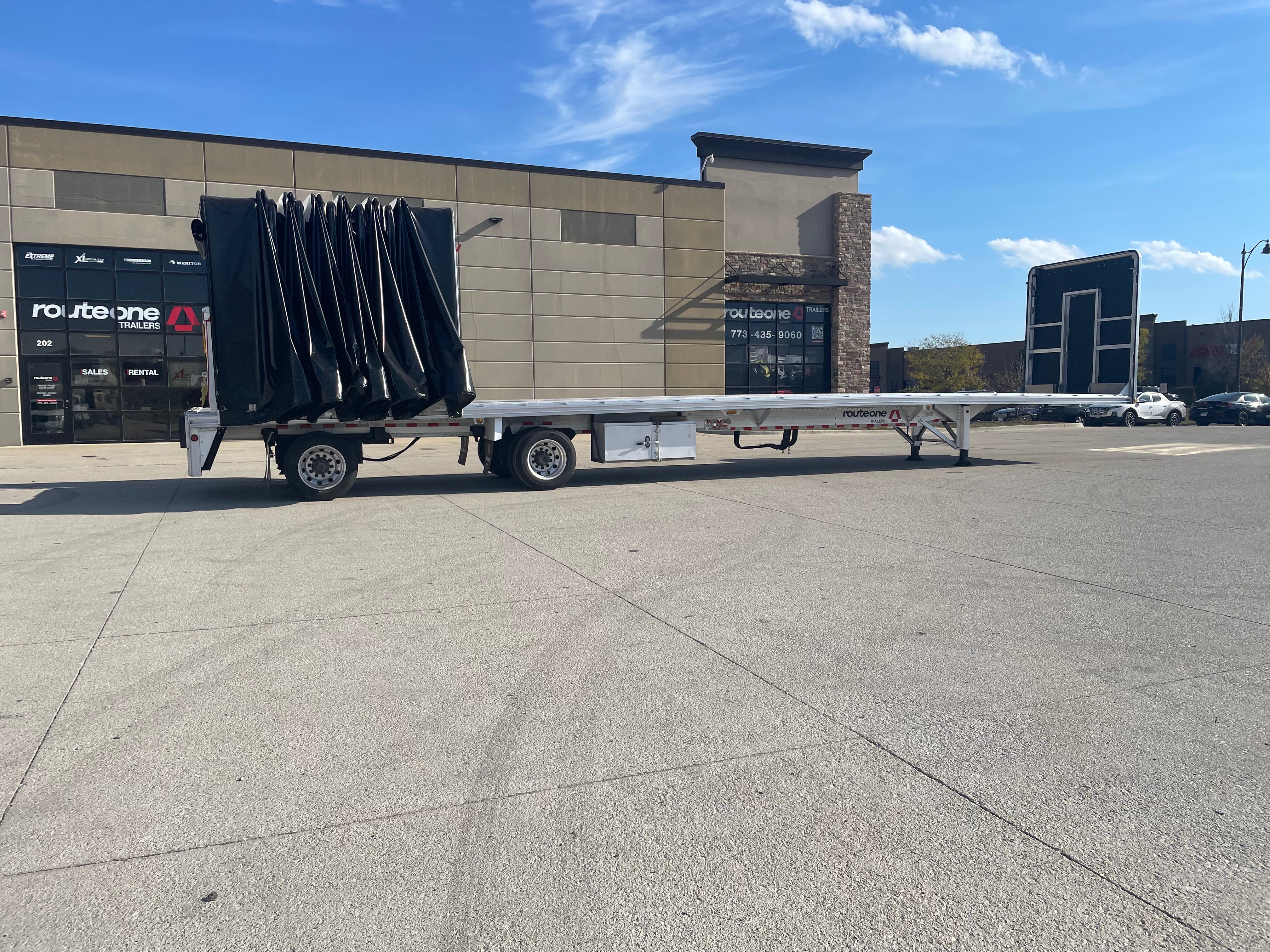 2021 Reitnouer MaxMiser LP Flatbed Conestoga Verduyn