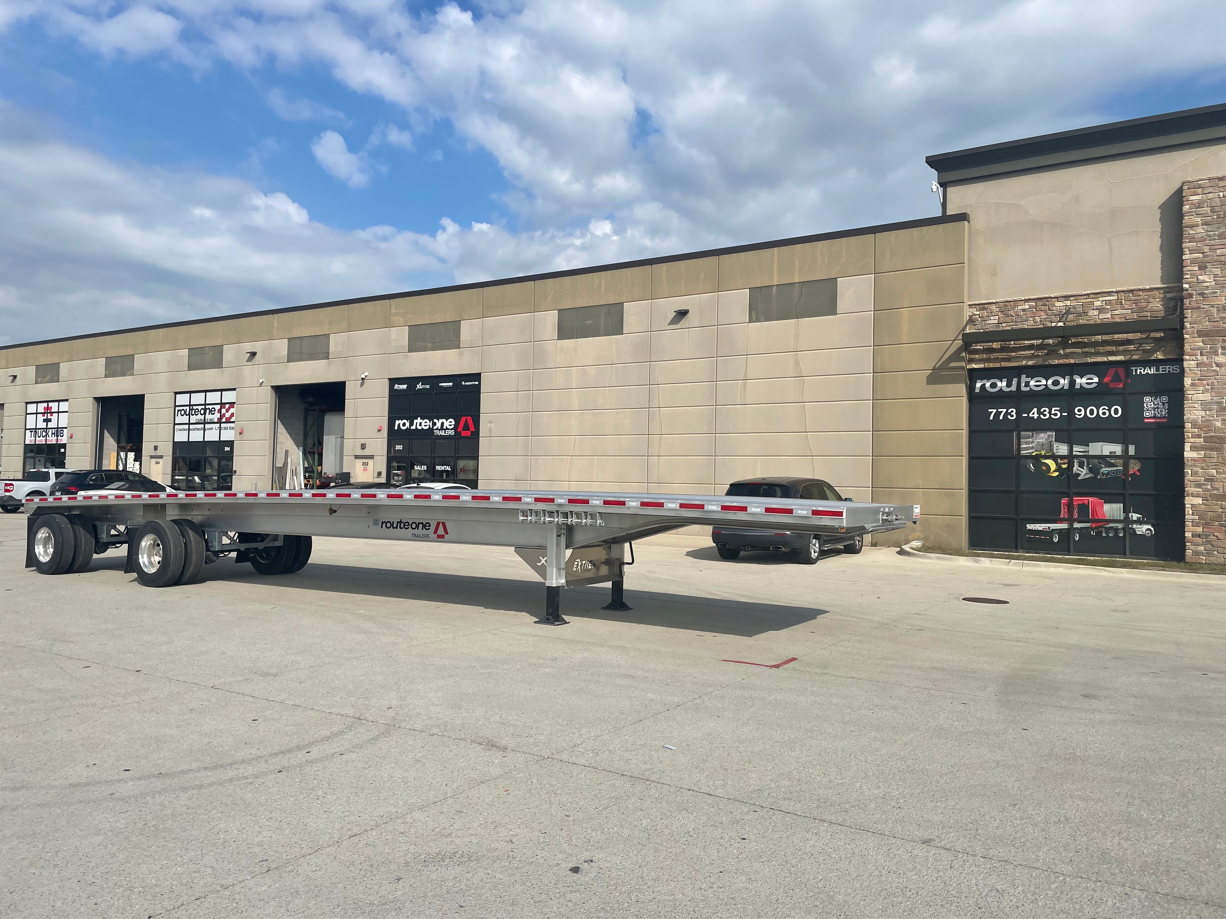 2027 Extreme XP55 Flatbed 48' Route One Trailers
