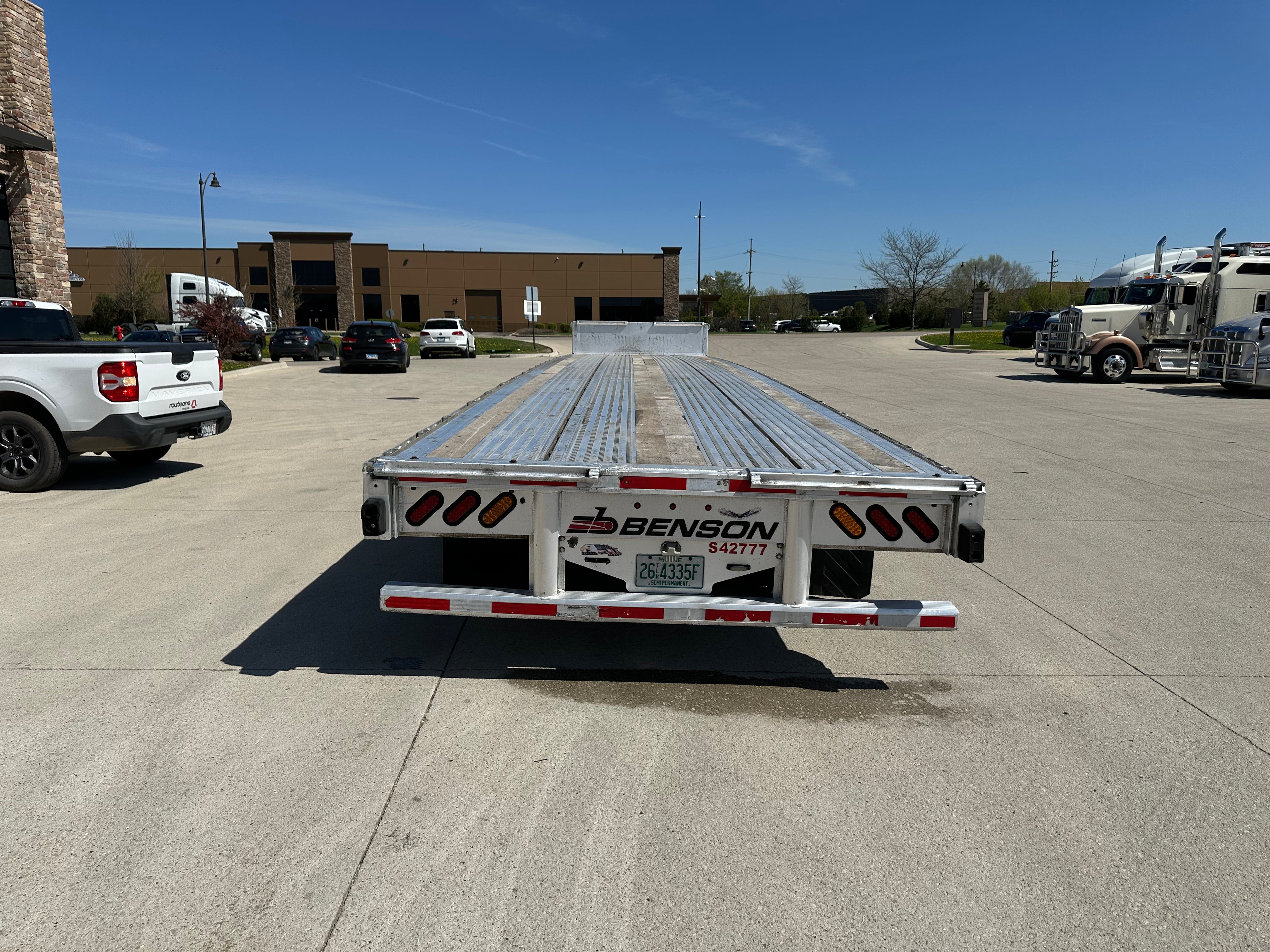 2022 Benson 524 Combo Step Deck Route One Trailers