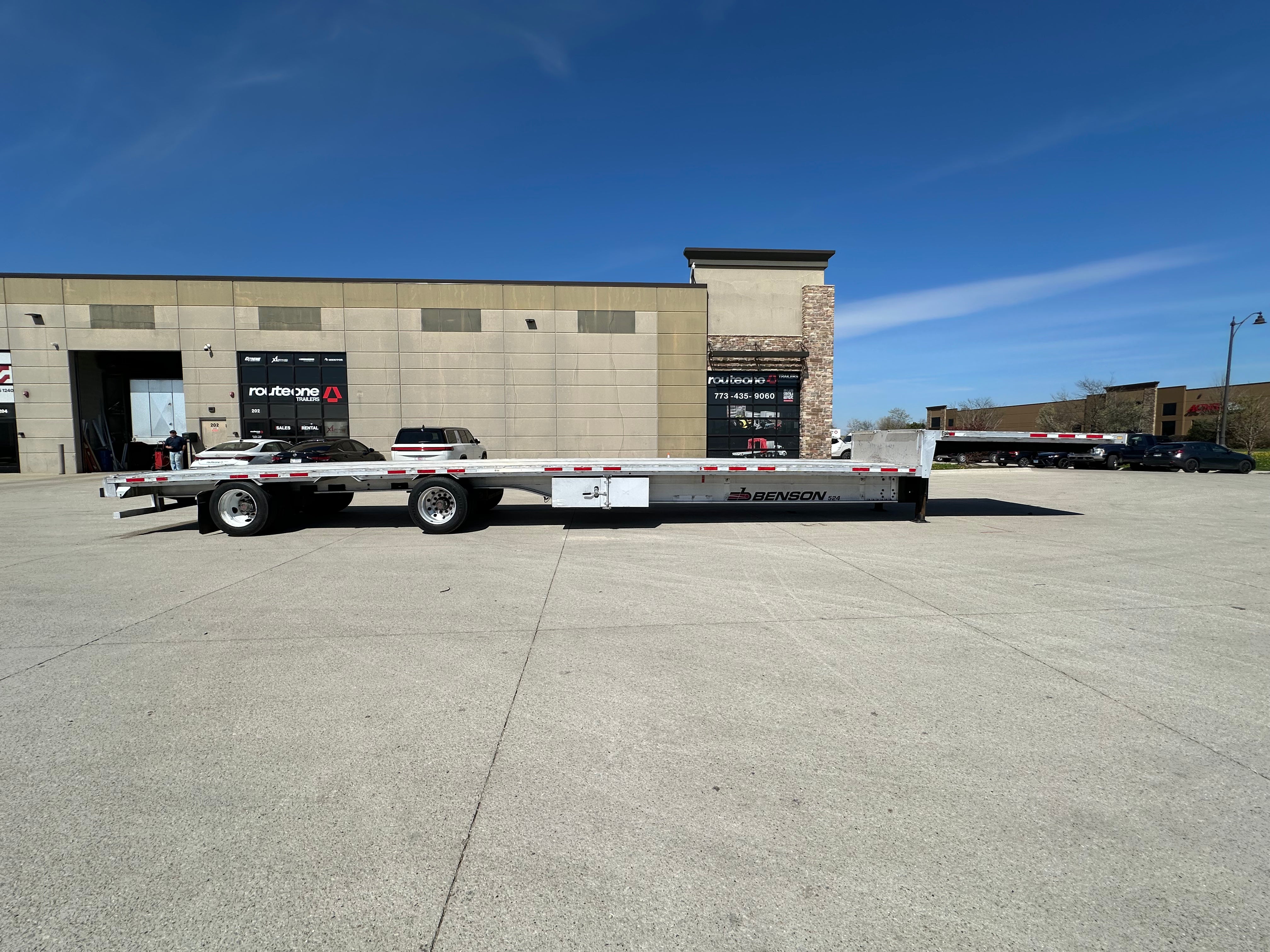 2022 Benson 524 Combo Step Deck Route One Trailers