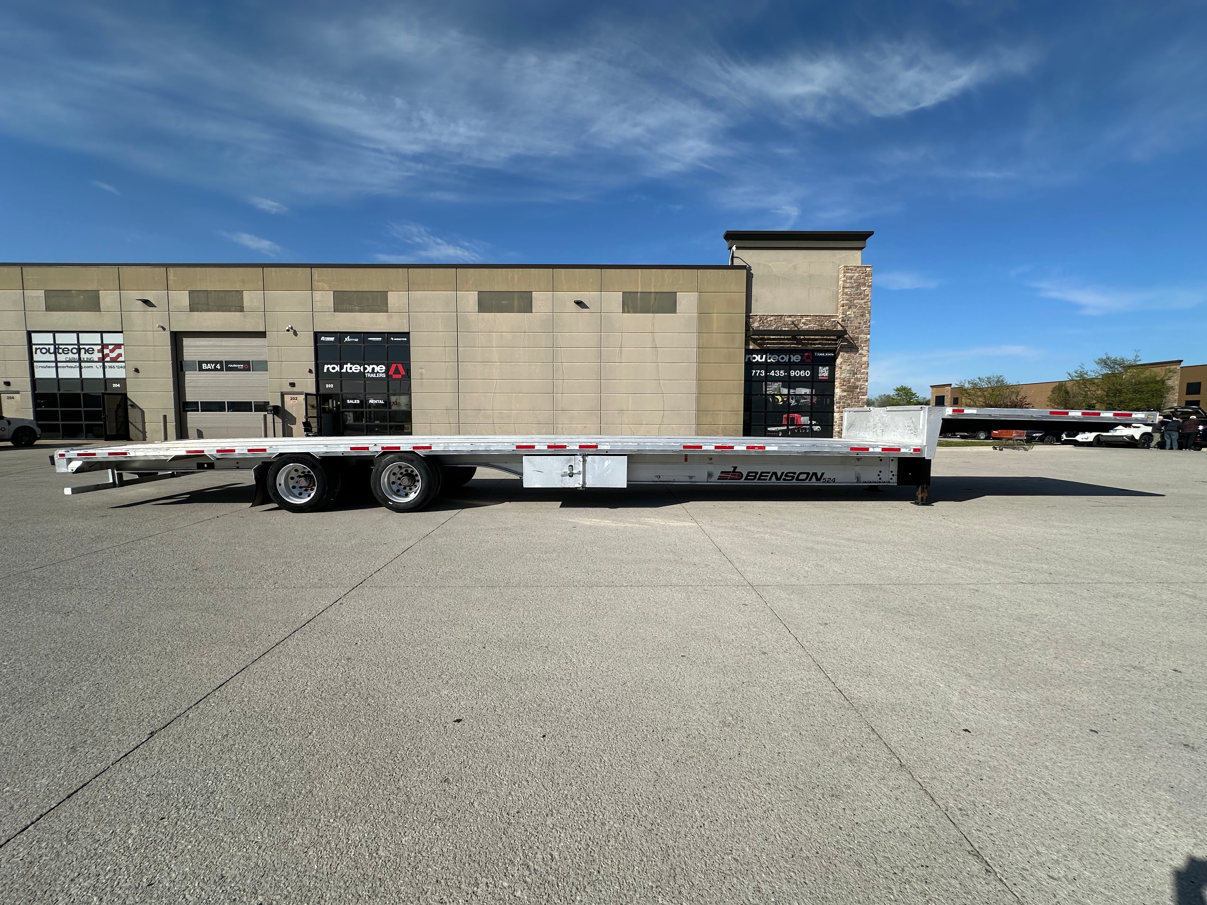 2022 Transcraft 524 Aluminum Step Deck Route One Trailers