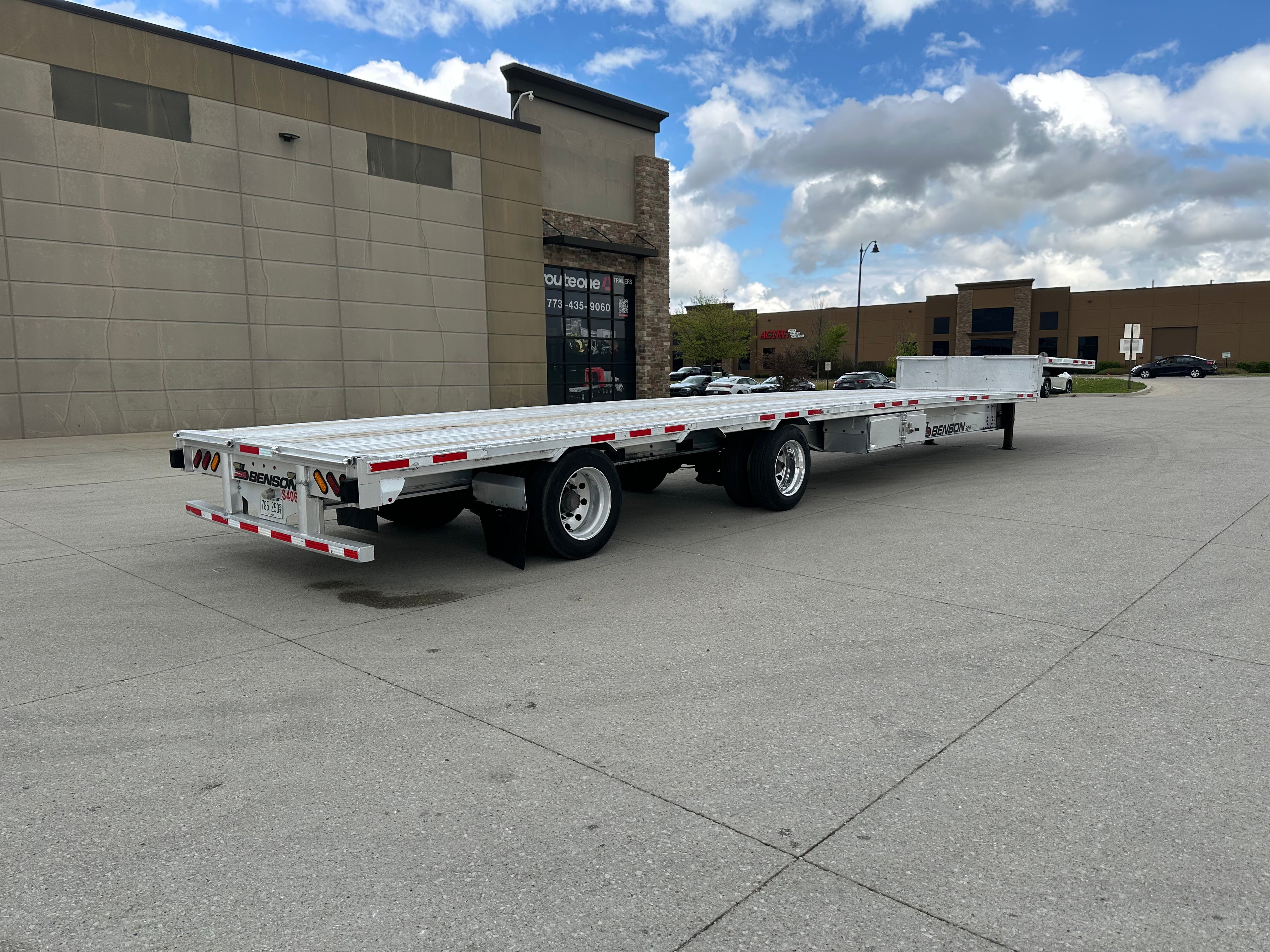 2021 Benson 524 Aluminum Step Deck Route One Trailers