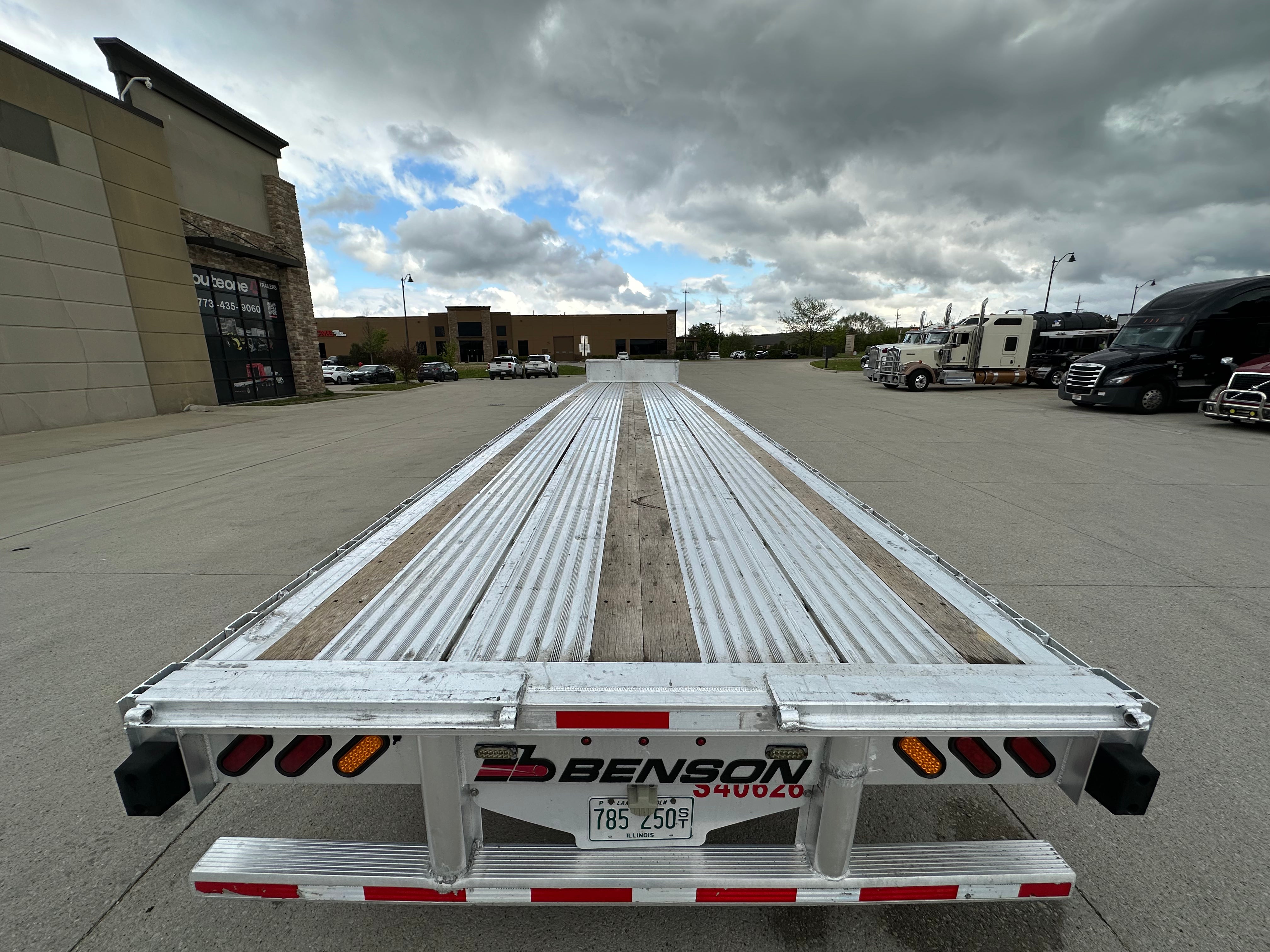 2021 Benson 524 Aluminum Step Deck Route One Trailers