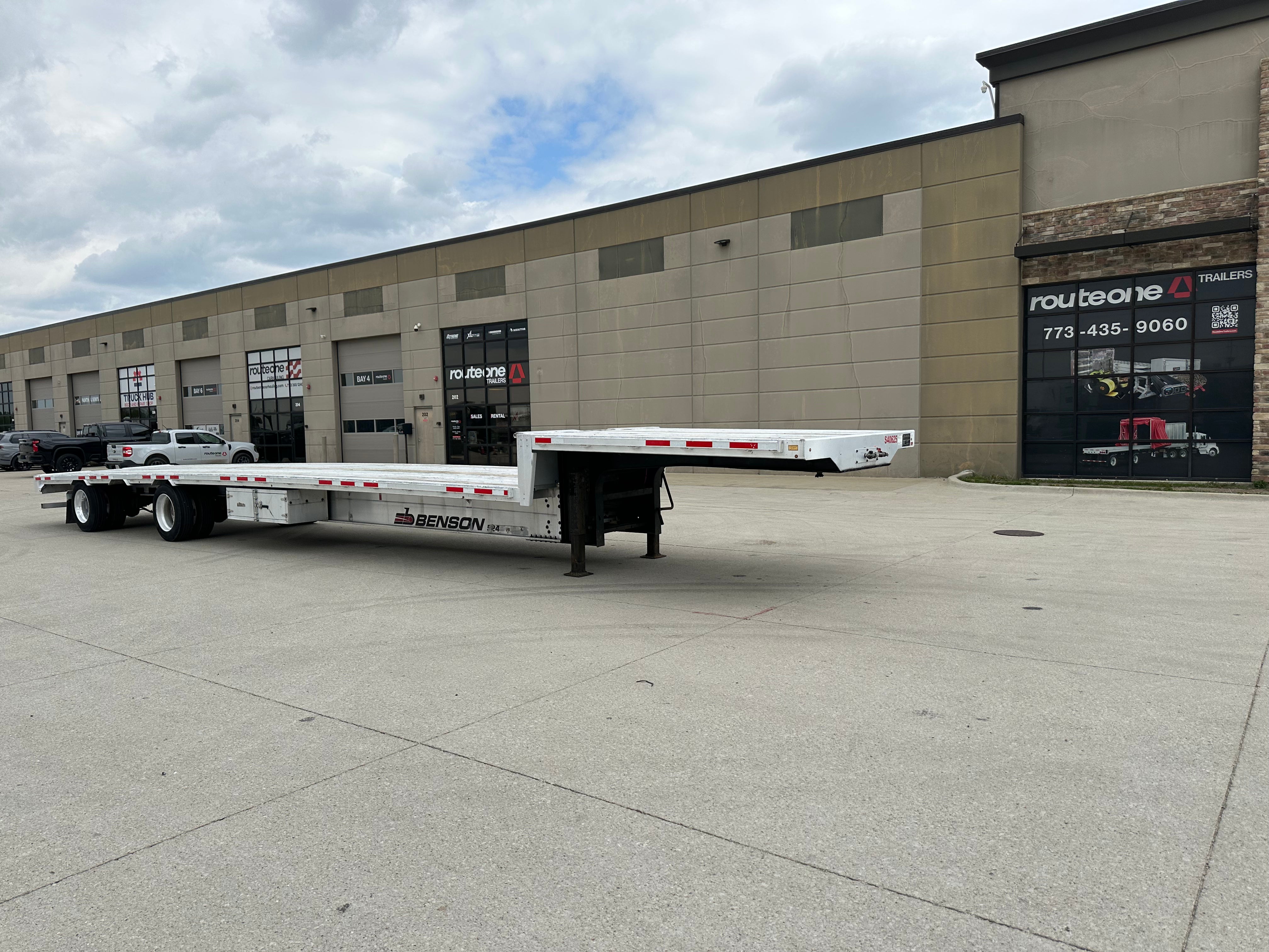 2021 Benson 524 Aluminum Step Deck Route One Trailers