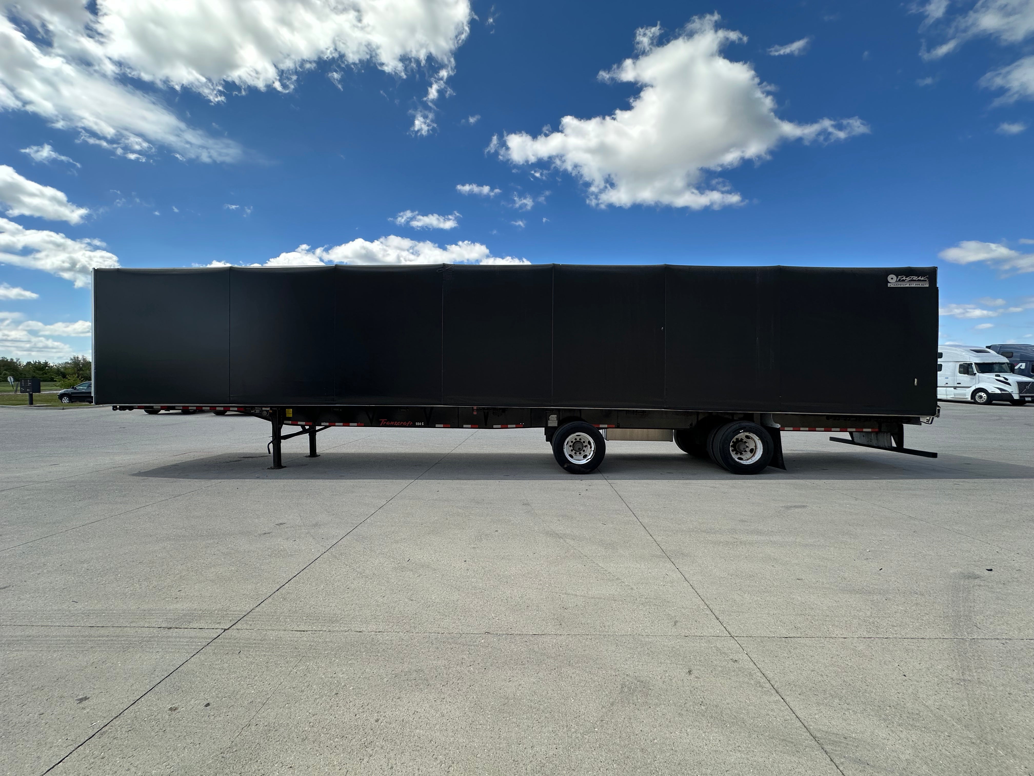 2020 Transcraft 554 C w/ TarpStop Conestoga Route One Trailers