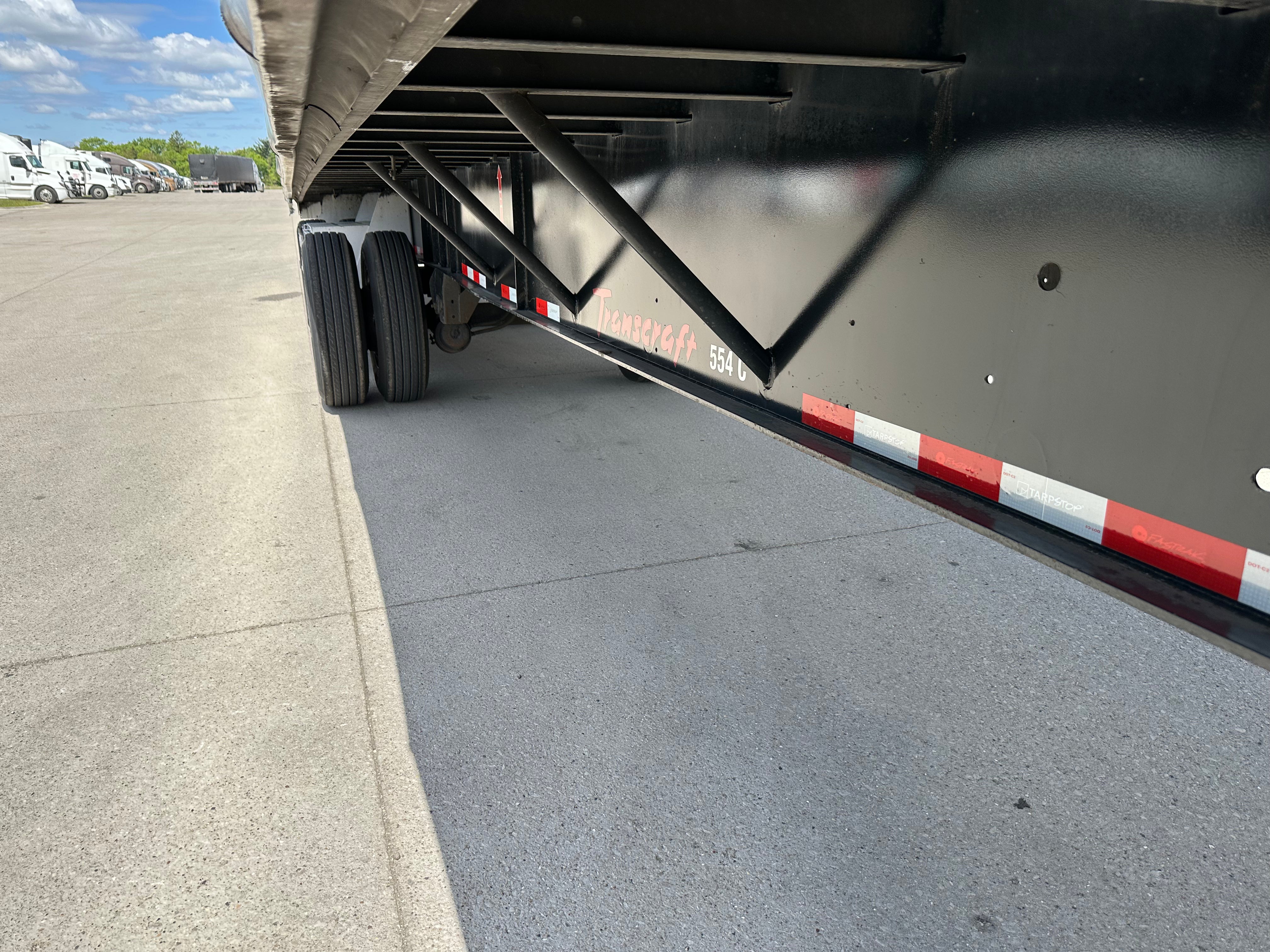 2020 Transcraft 554 C w/ TarpStop Conestoga Route One Trailers